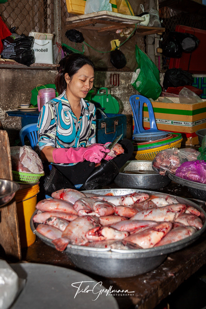 market in Saigon (Vietnam)