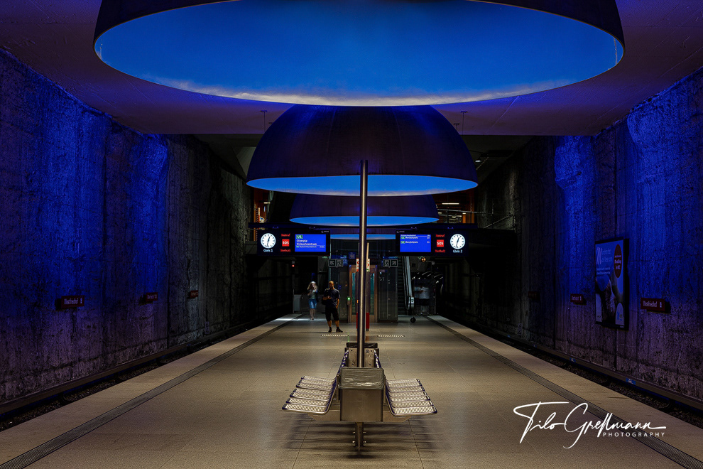 subway station in Munich