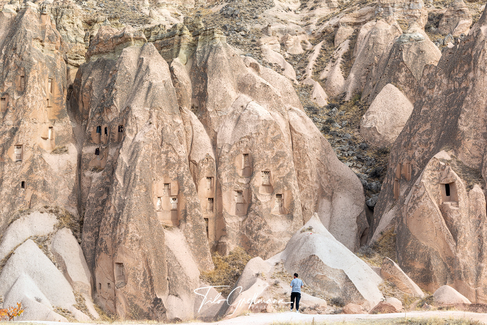 Cave dwellings in the Cavusin Valley
