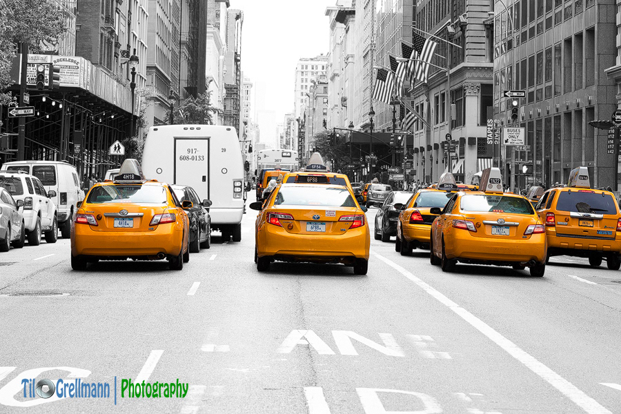 New York City yellow cabs