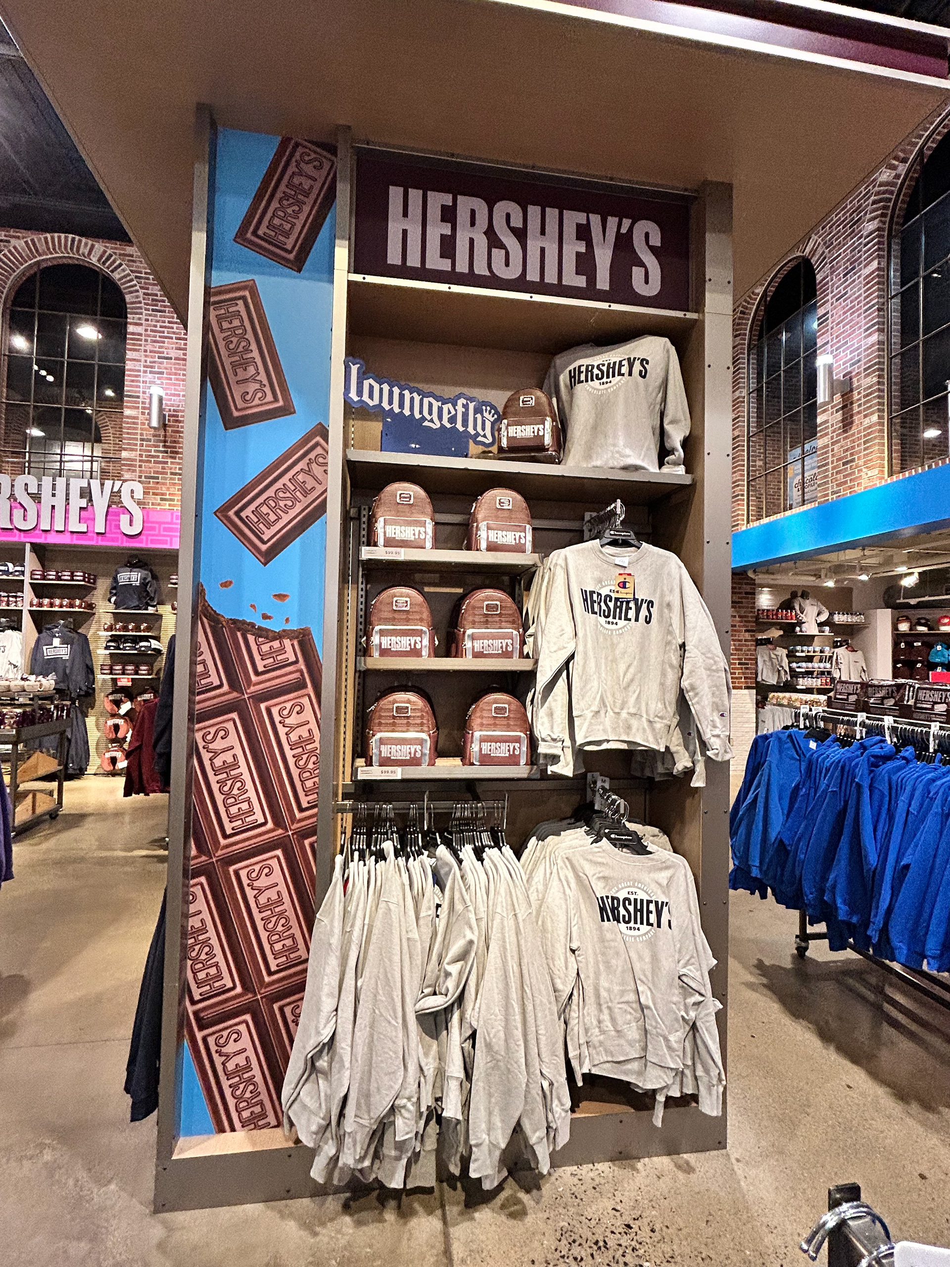 Hershey's Product Column Featuring Loungefly