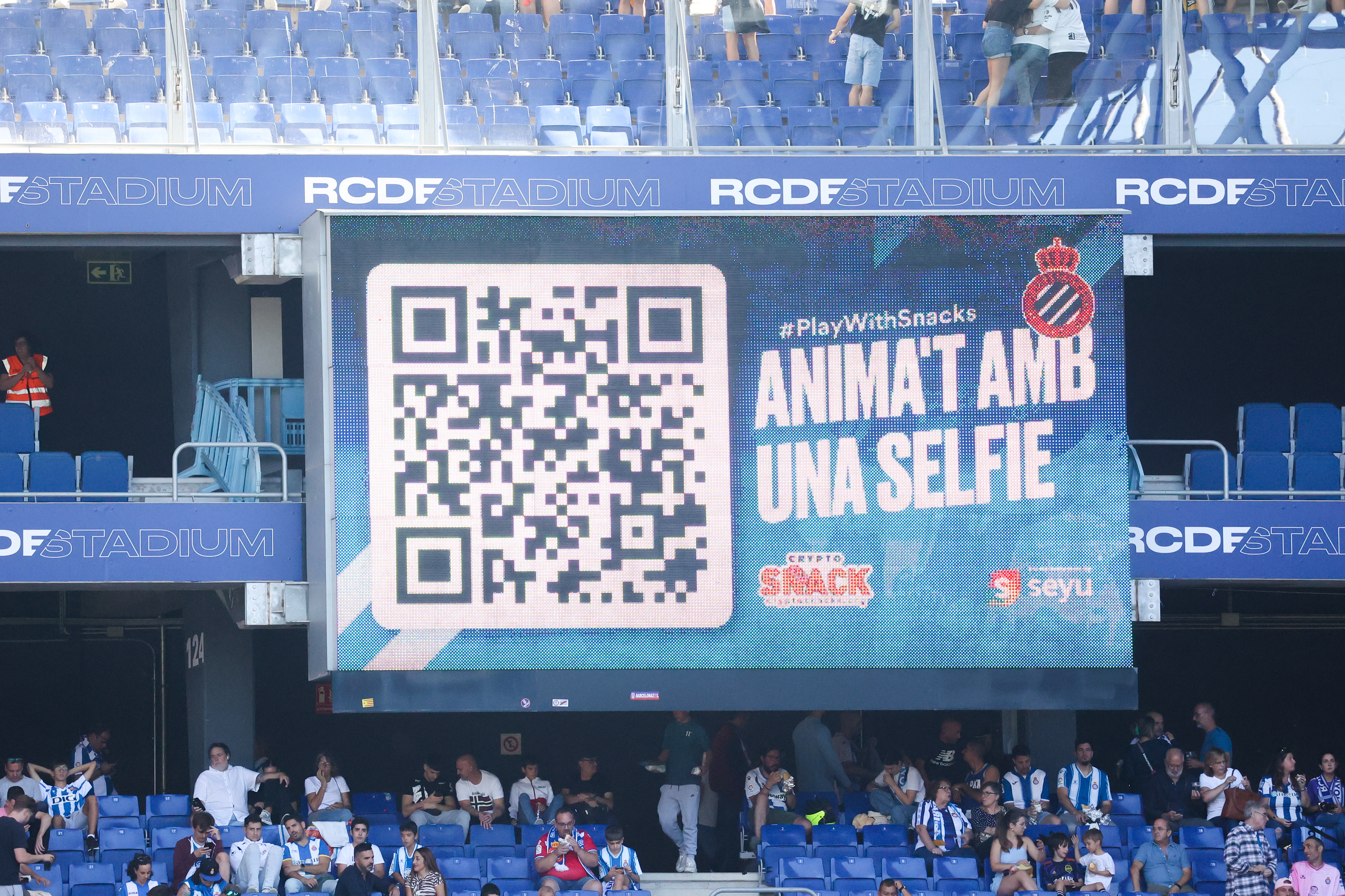 Marketing actions in football stadium