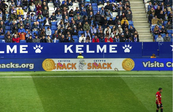 Marketing actions in football stadium