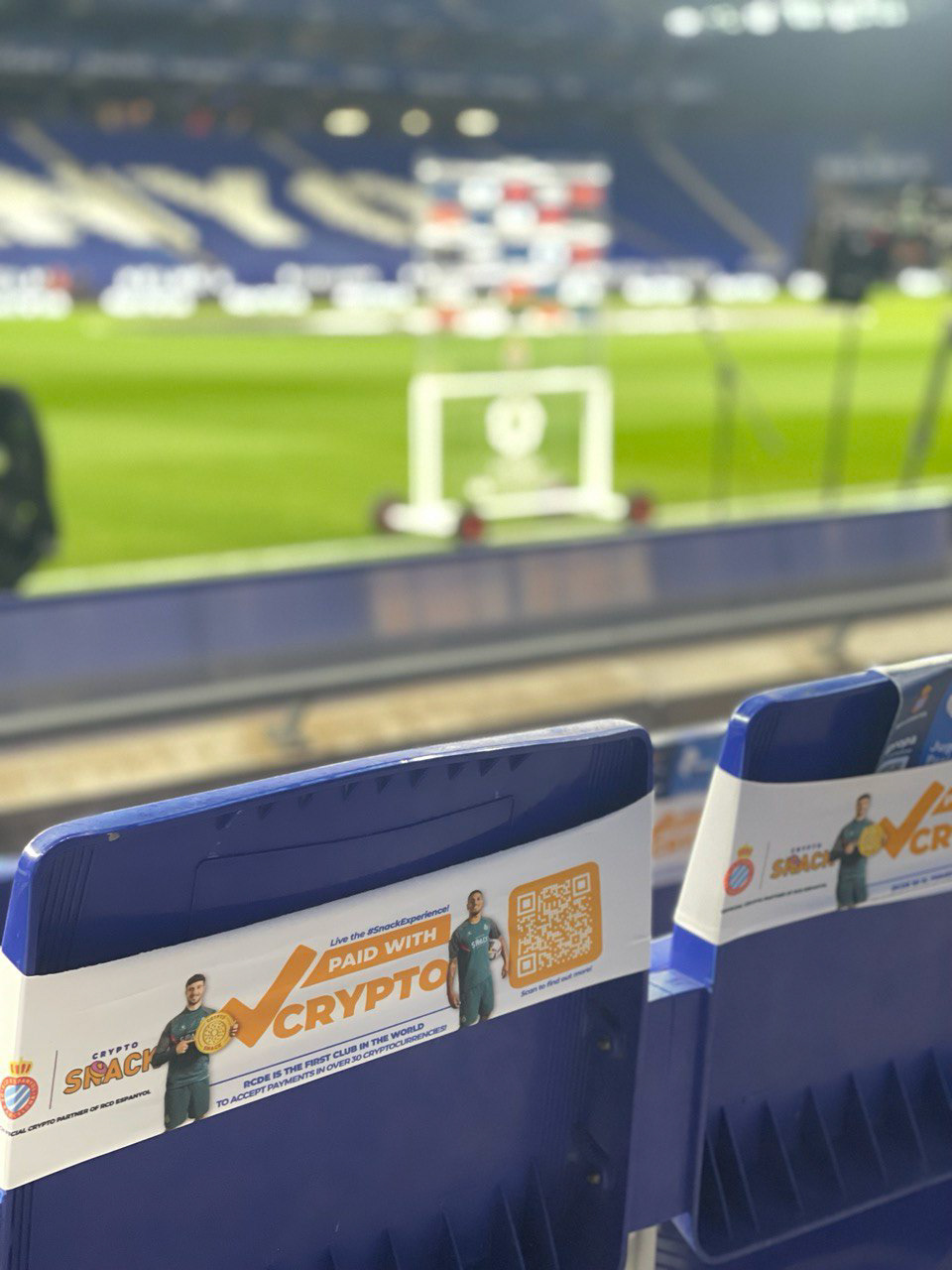 Marketing actions in football stadium