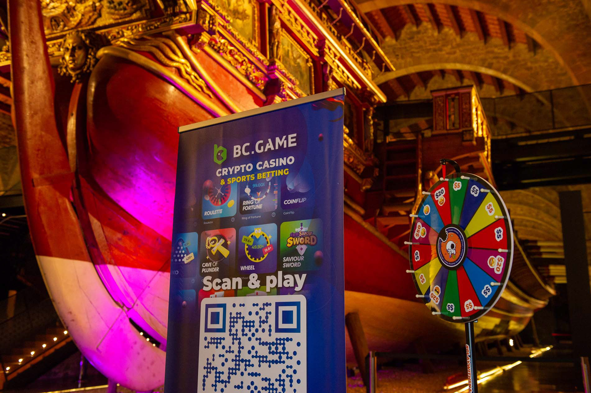 Design and presentation at IRL events