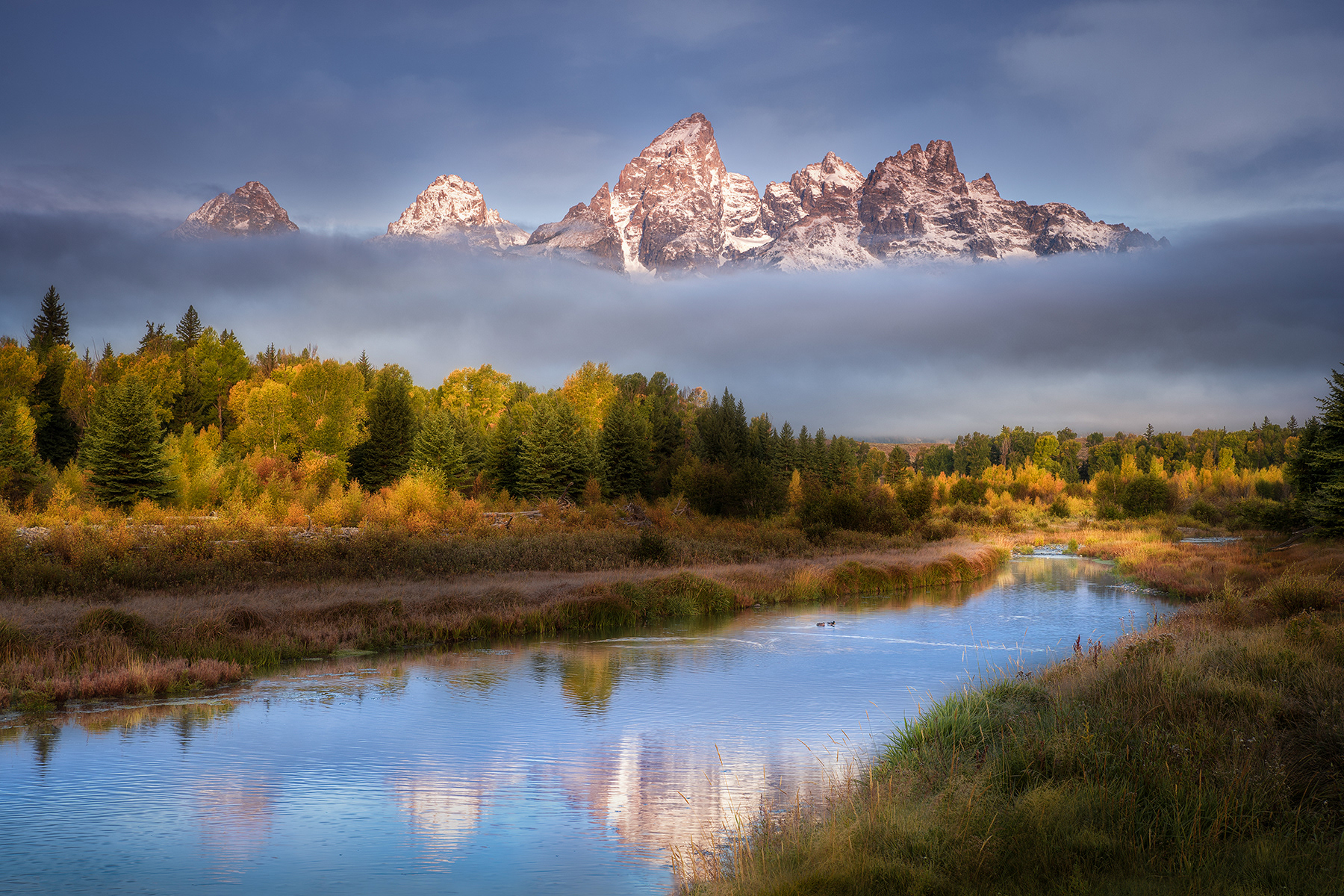Schwabacher Landing, Teton Valley, WY, USA