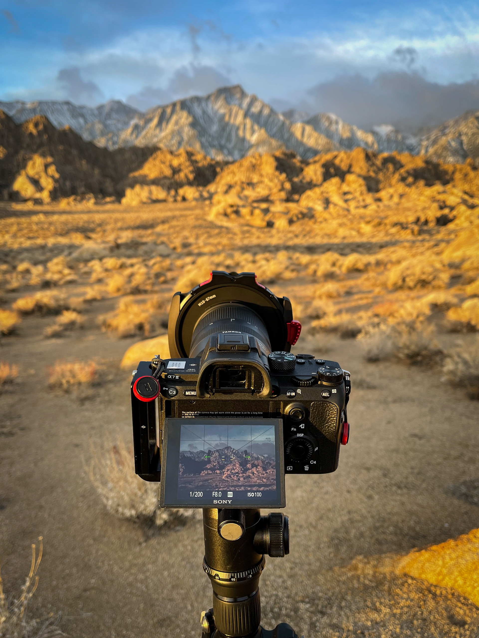 In the field, on Sony A7iii and Tamron 28-75mm f2.8.