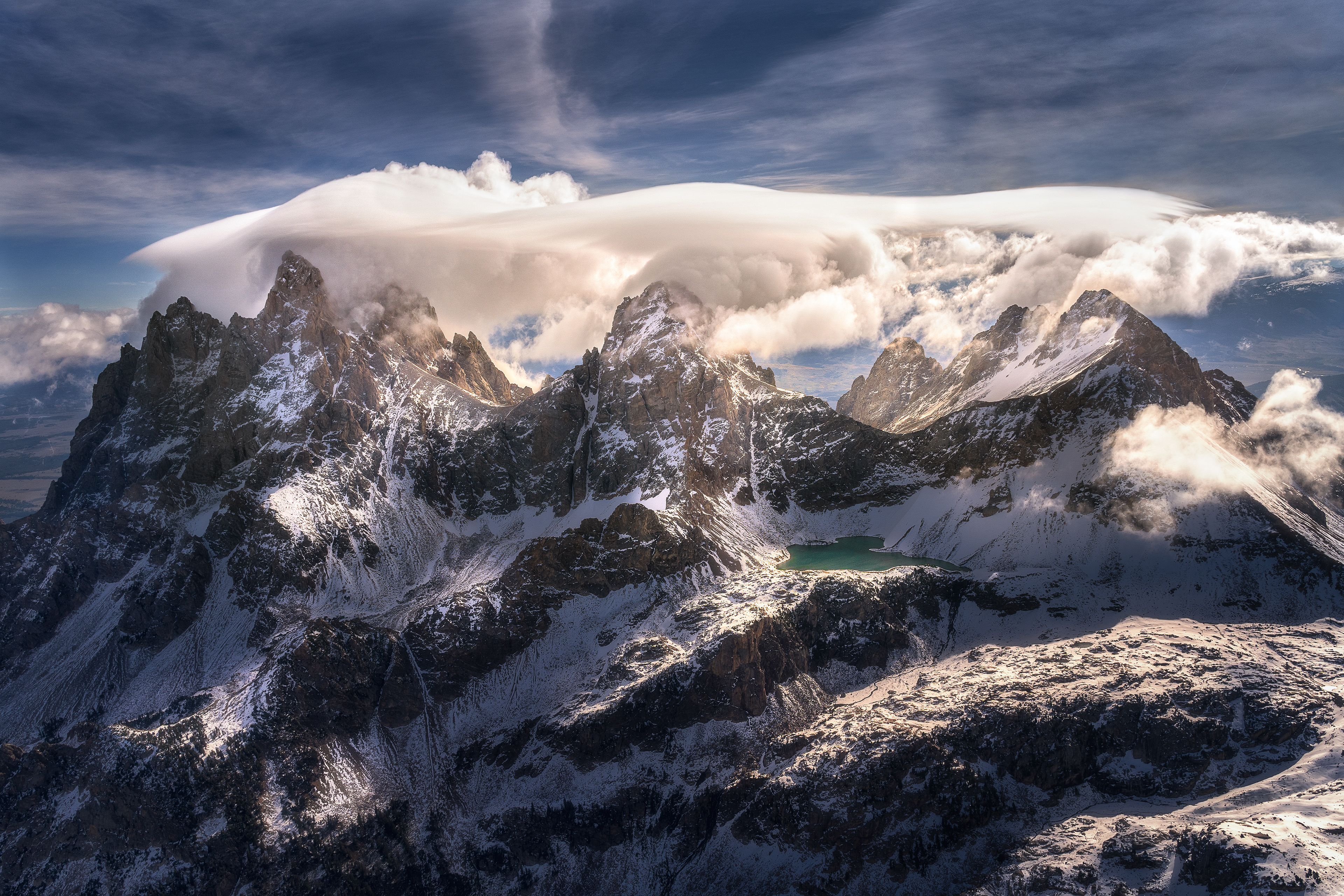 Crown of the Tetons, WY, USA