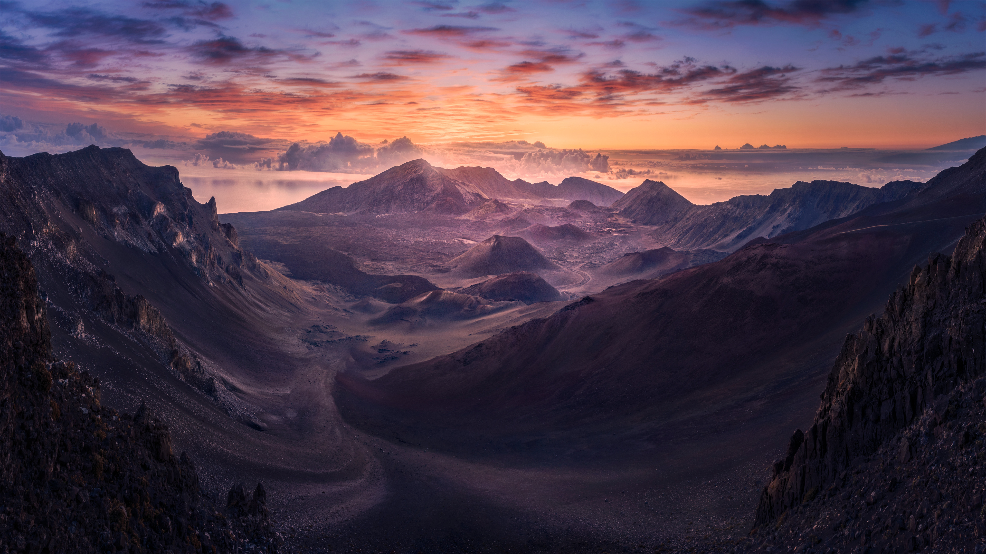 Haleakala Crater, Maui, HI, USA