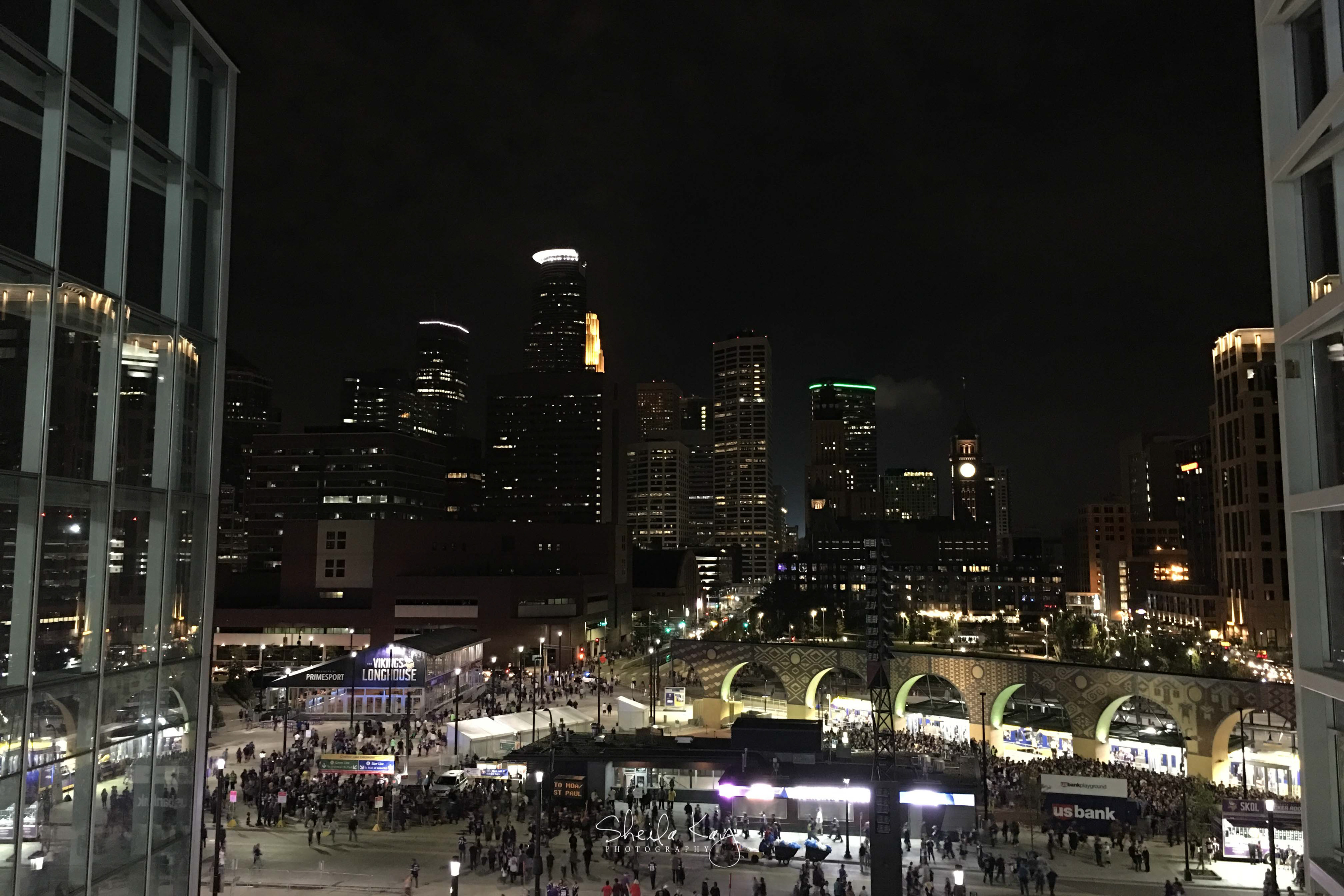Minneapolis from US Bank Stadium