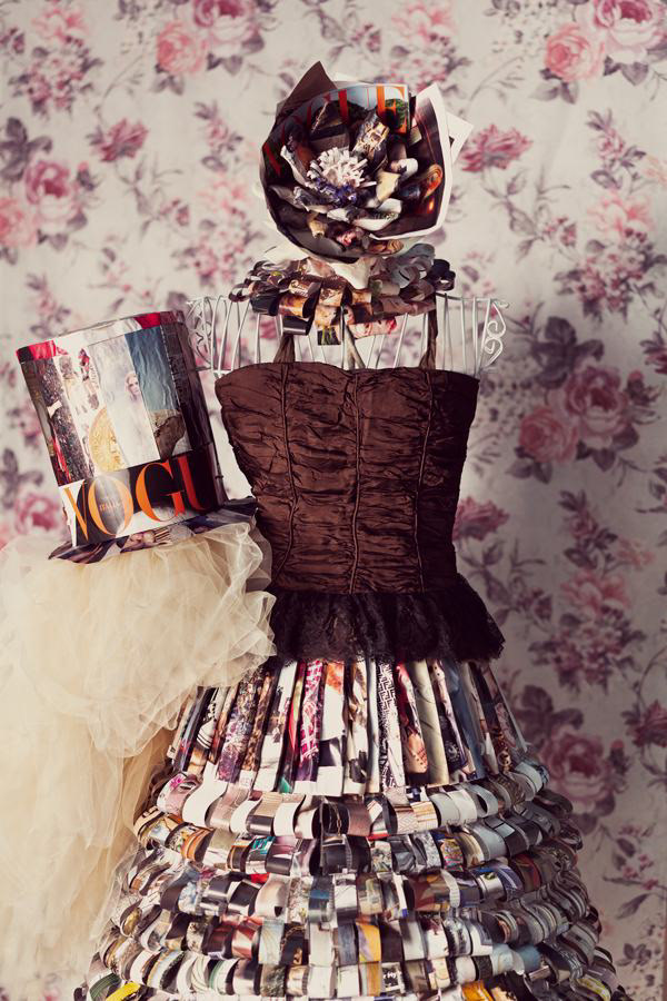 la gonna fatta di carta / the paper skirt