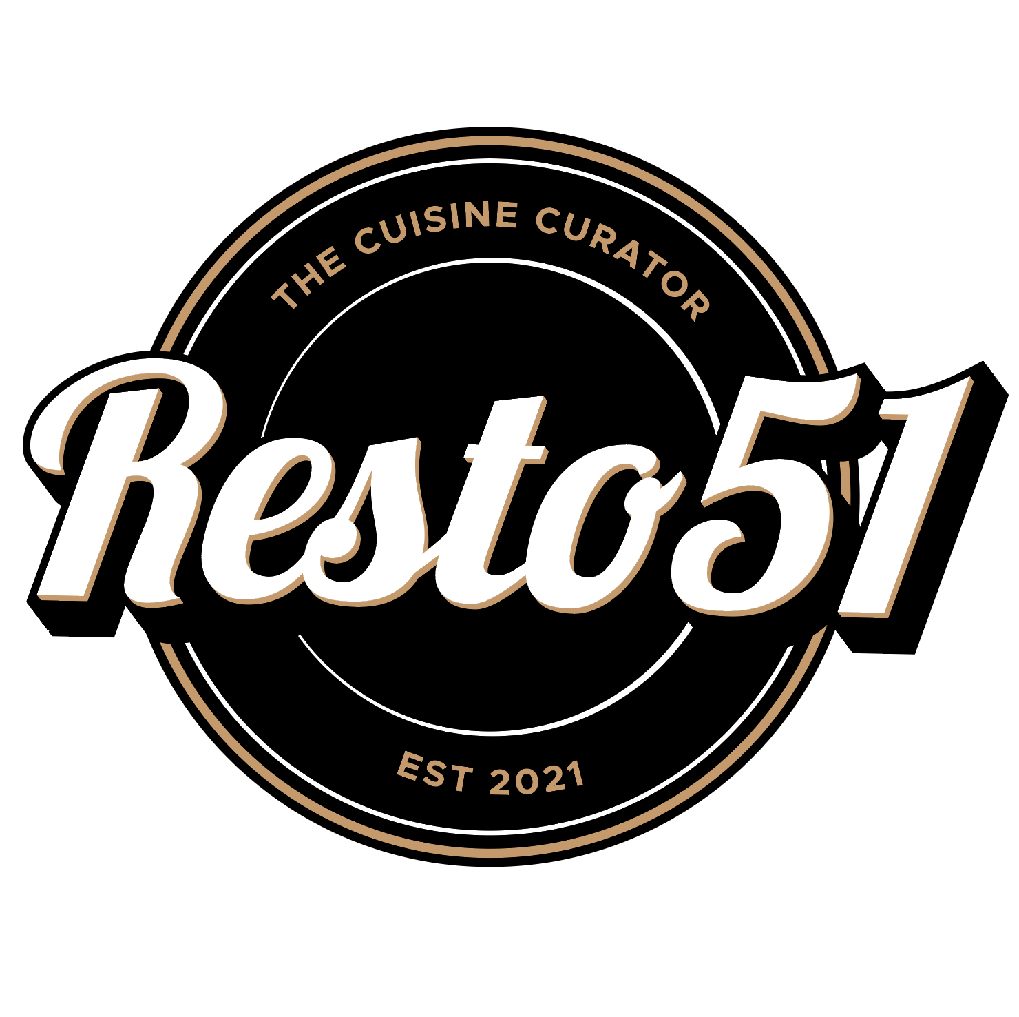 Logo Design for Resto51 Restaurant