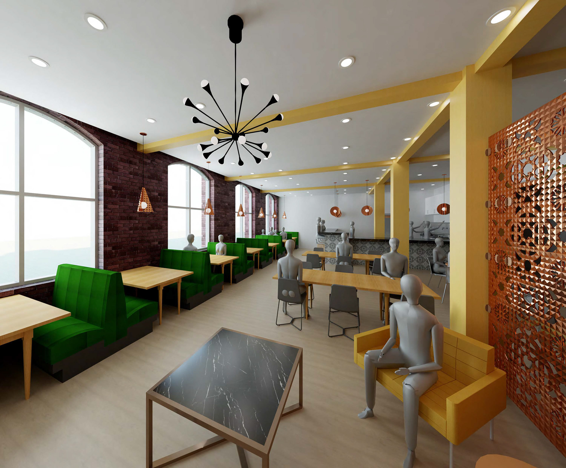 Cafe Seating (1st Floor)
