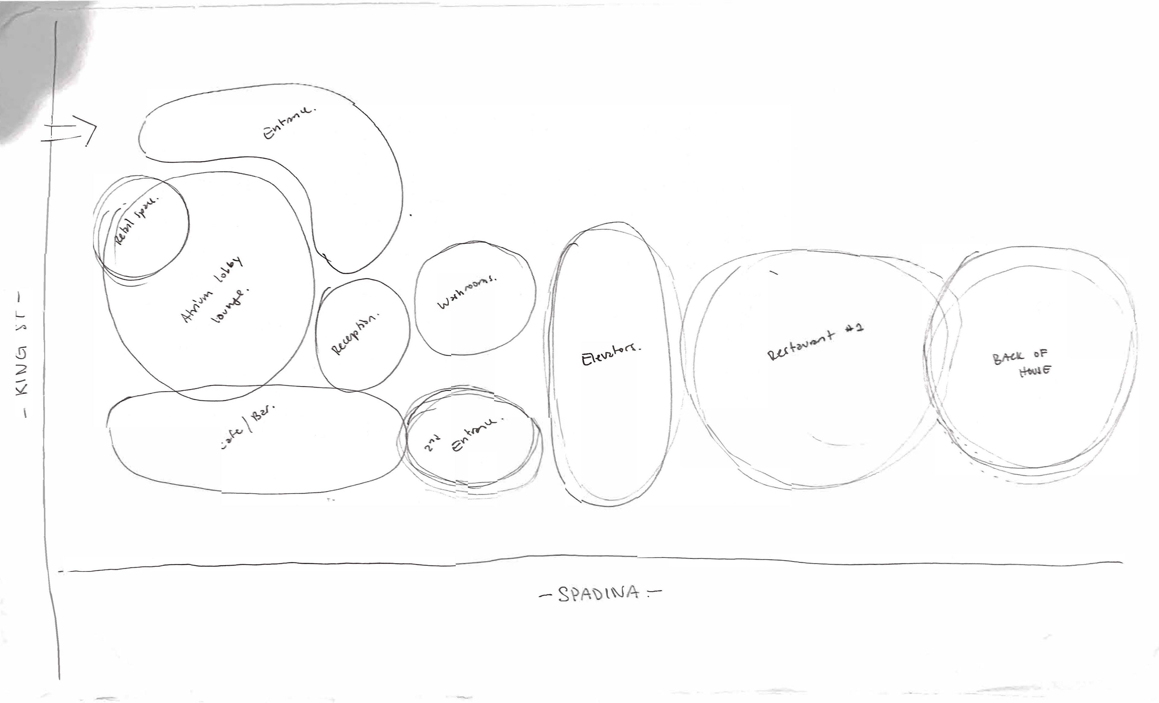 Ground Floor Bubble Diagram