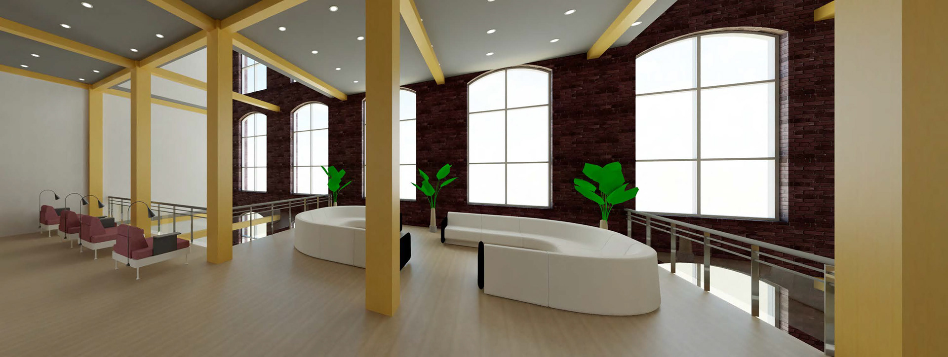 Residence Lounge (centre core of building from 2-5th floor)