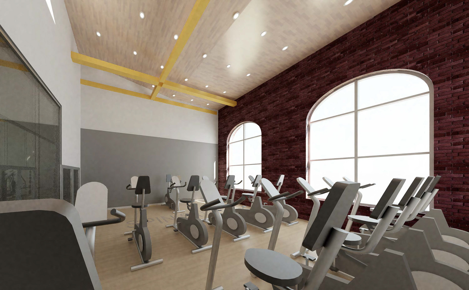 5th Floor Spin Class Room