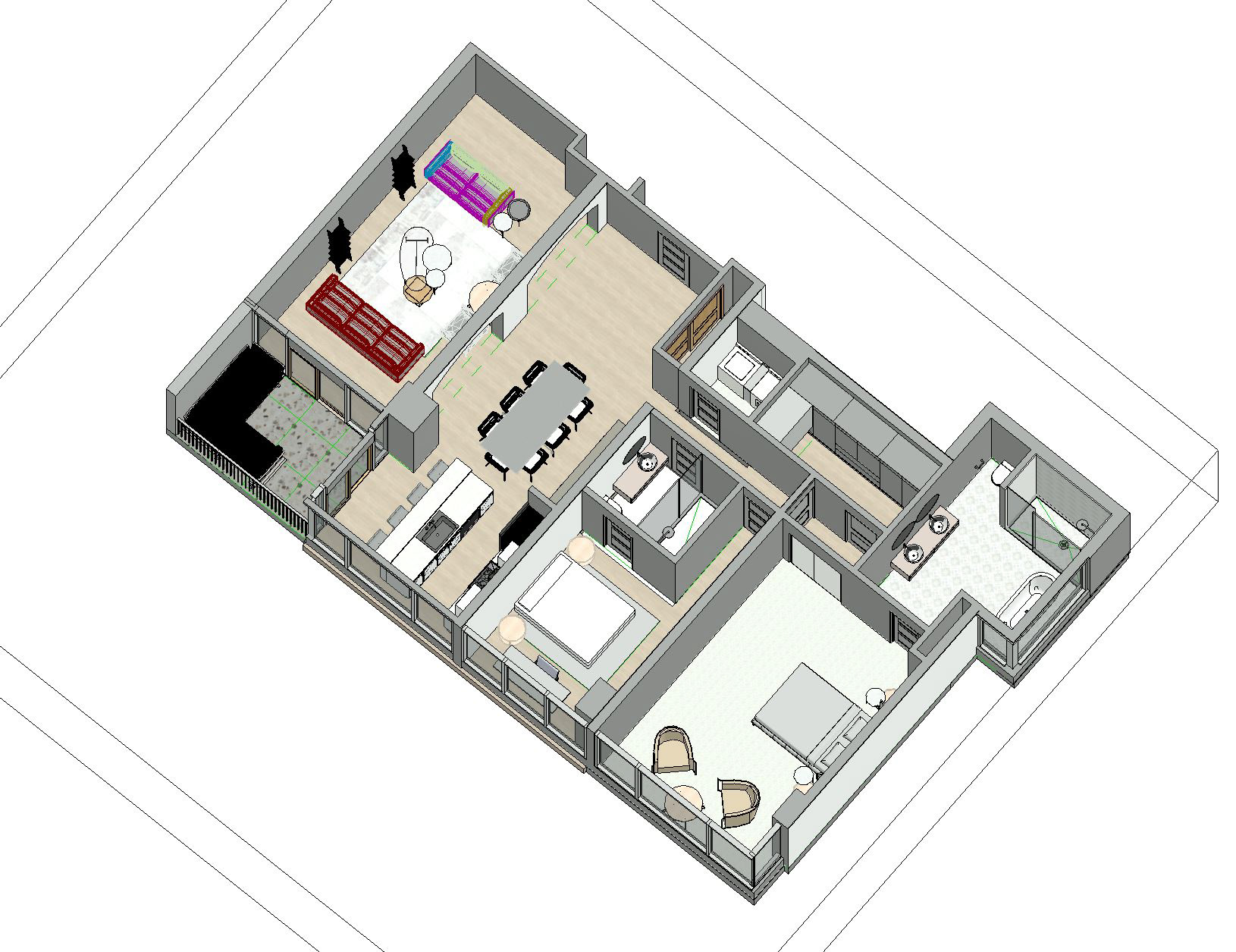 Iso Floor Plan 