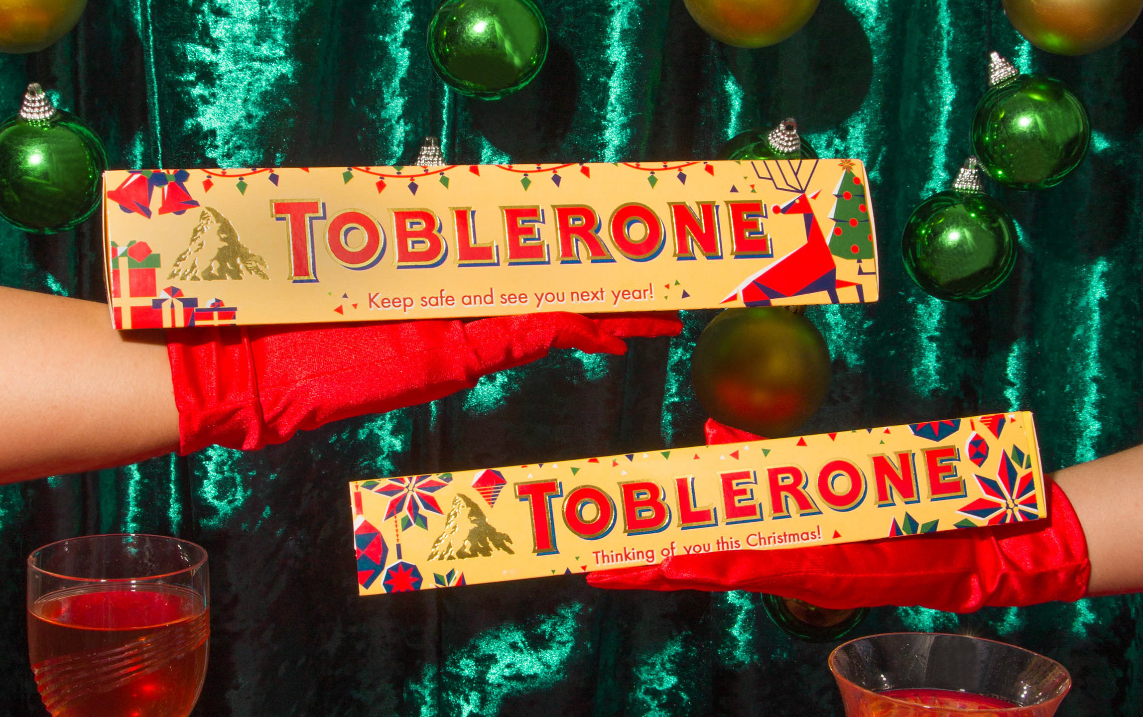 Toblerone on Behance  Christmas advertising, Toblerone, Ads creative