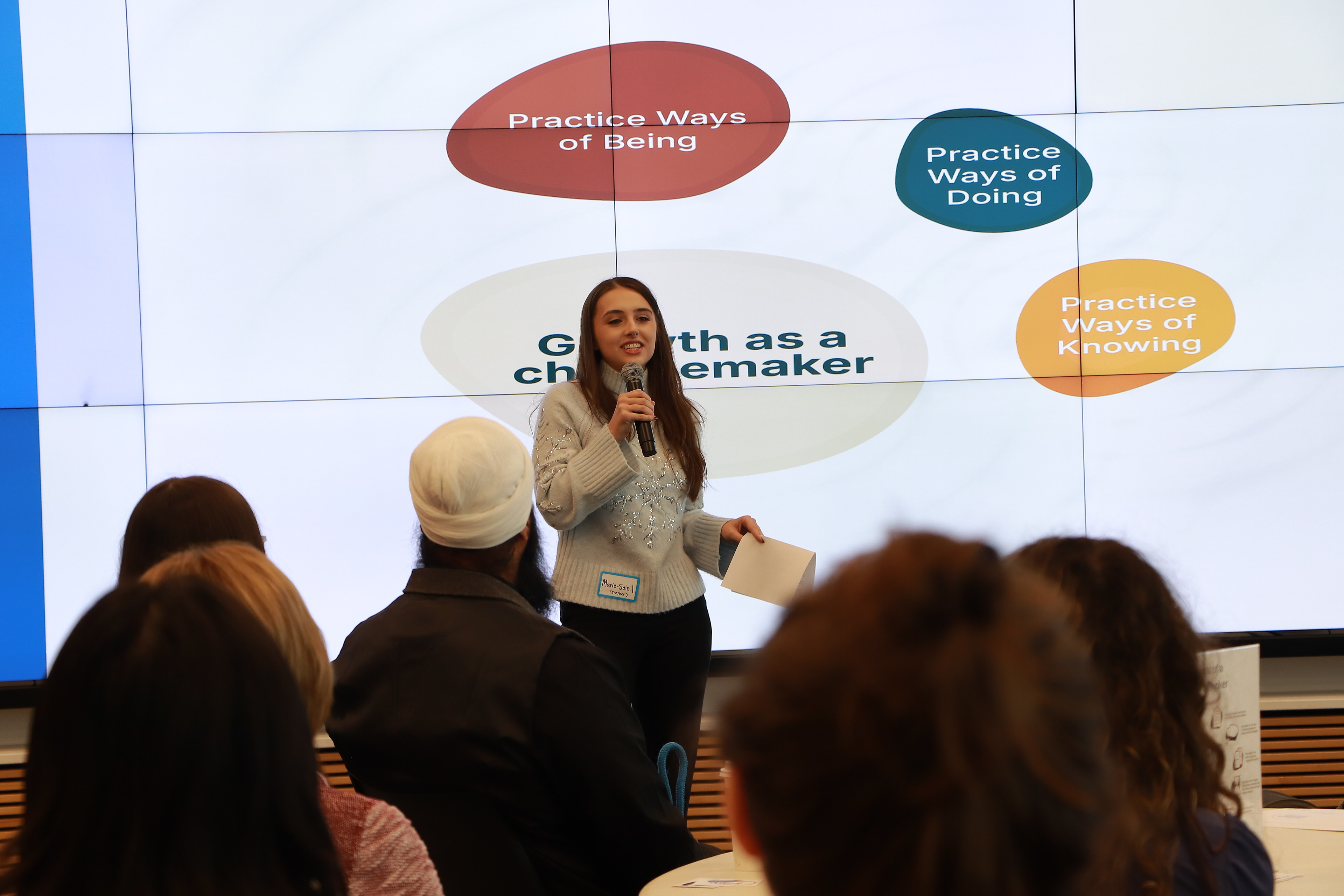 My speech about reclaiming space and staying authentic at the final celebration ceremony