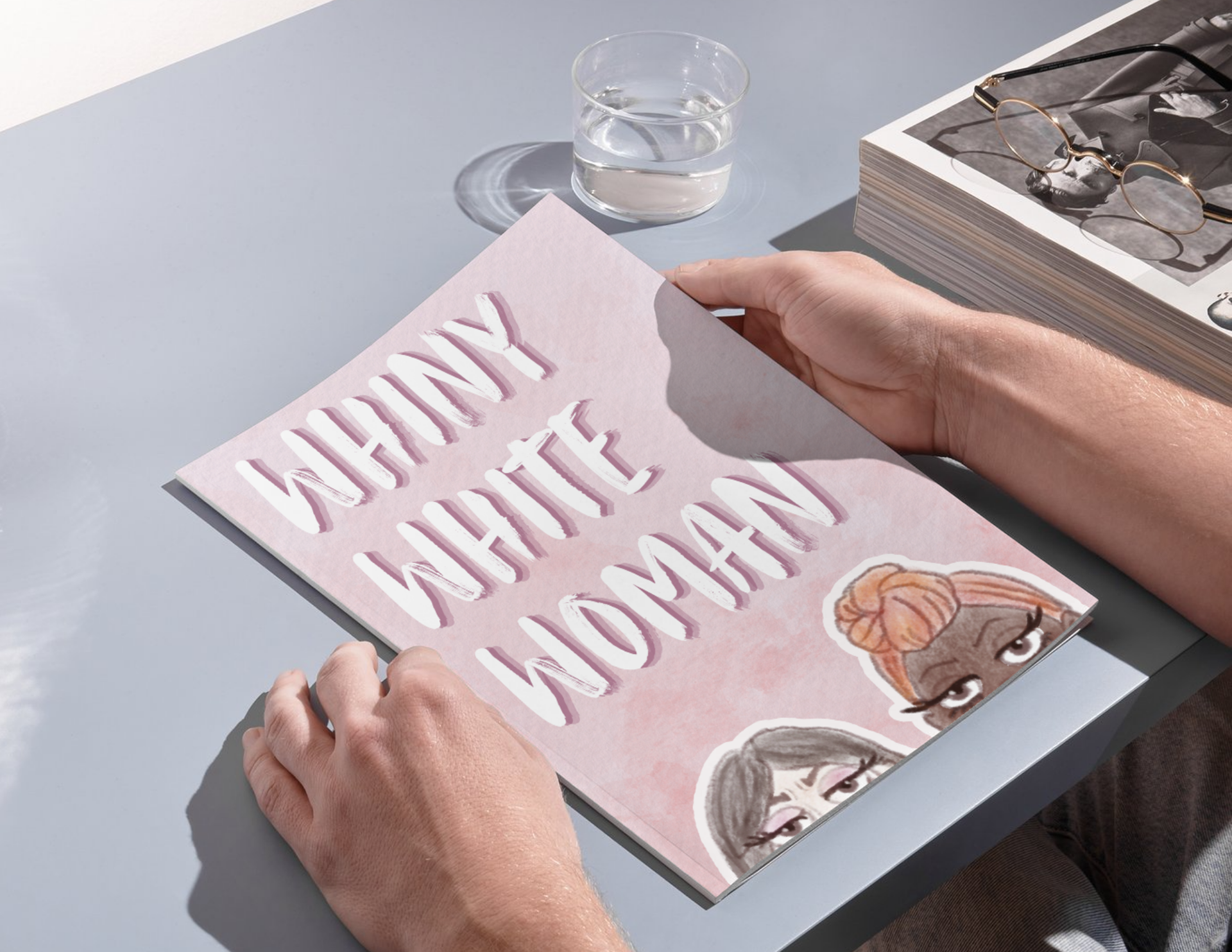 Mockup of zine 1