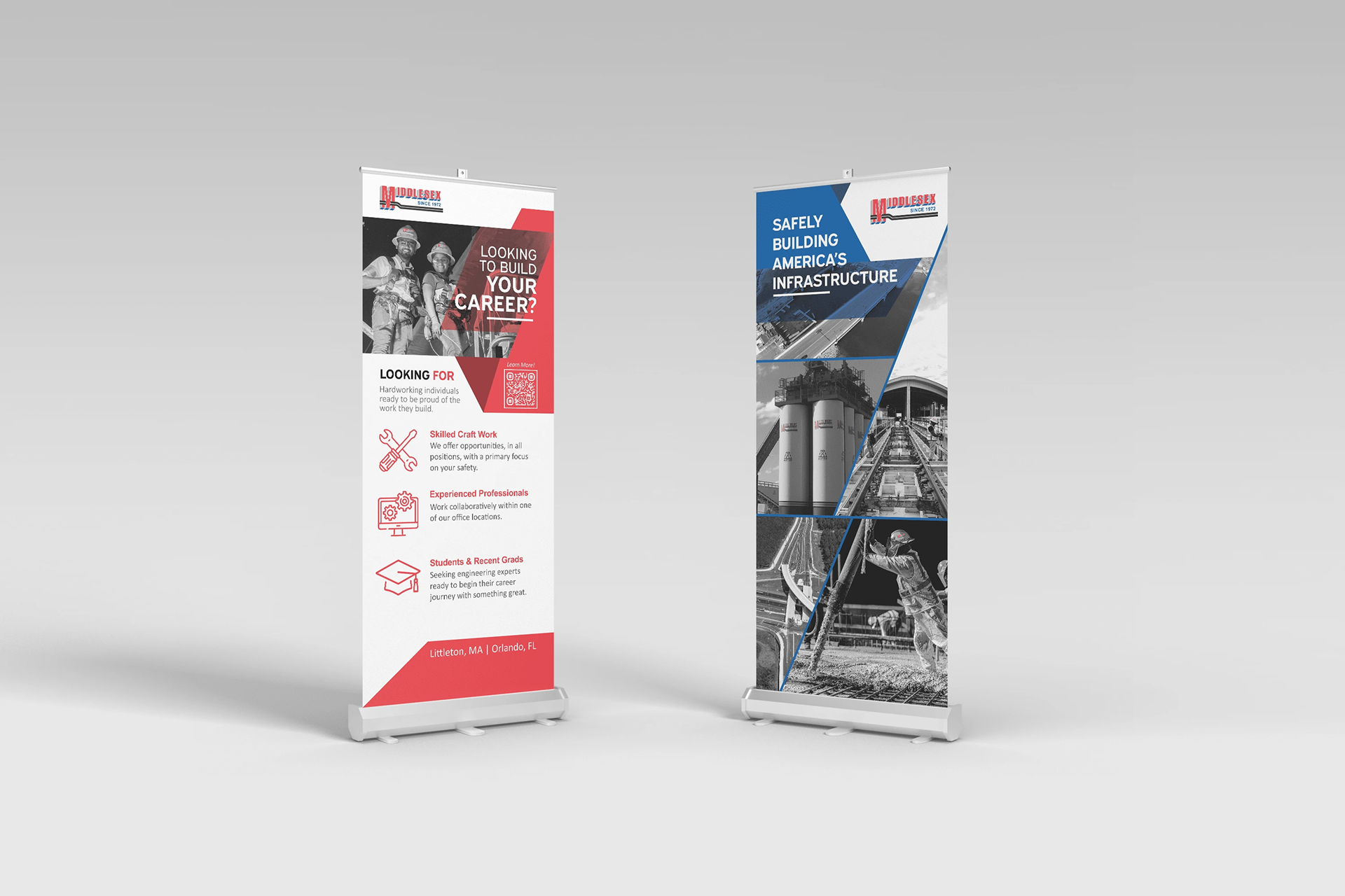 Retractable banner