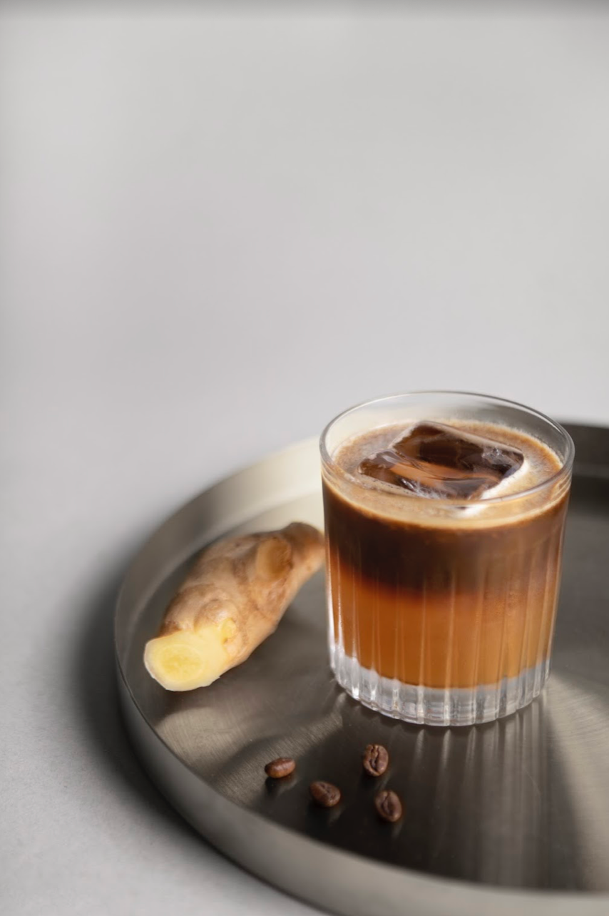 Between coffee