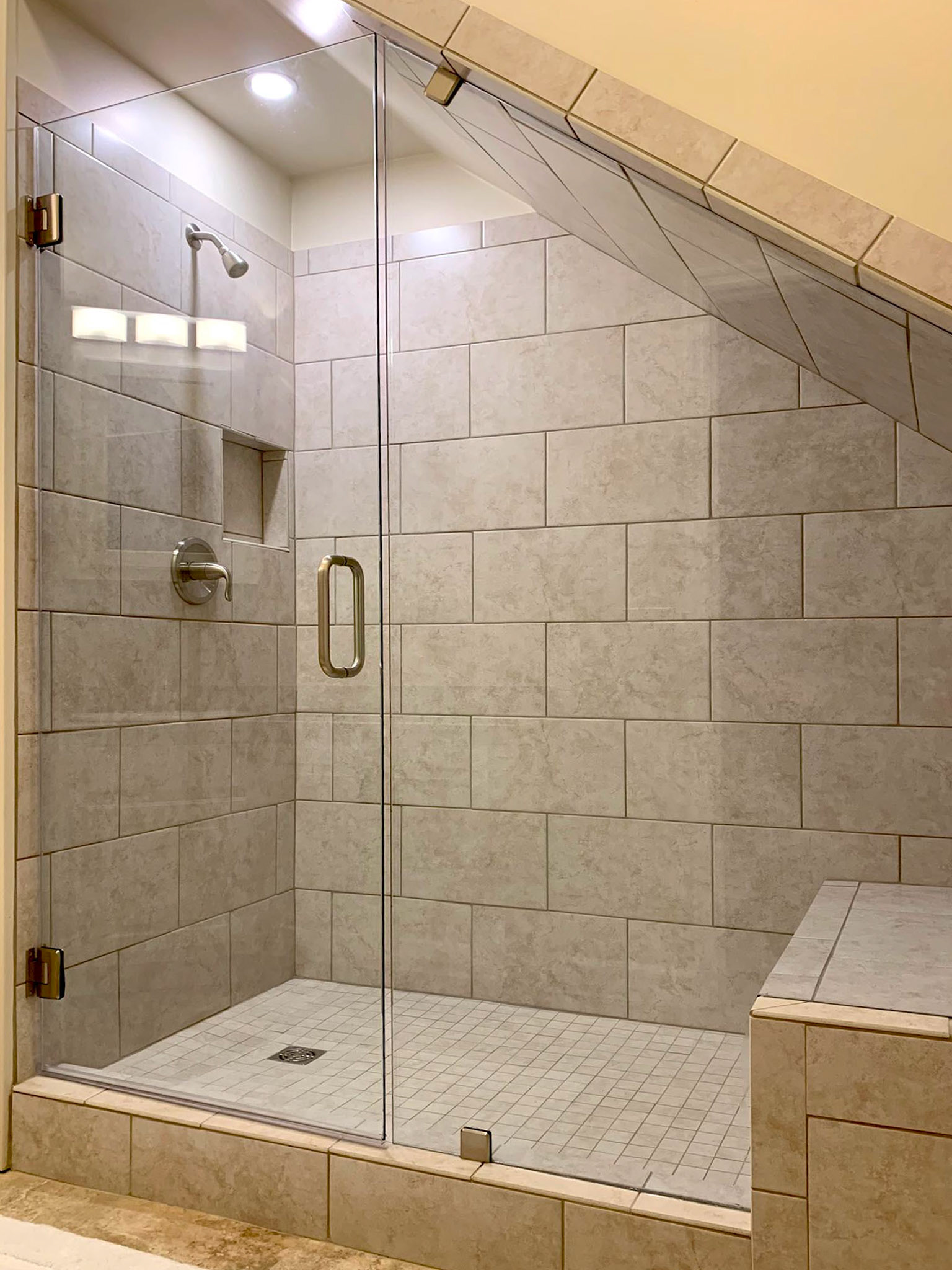 Under Stairs Shower