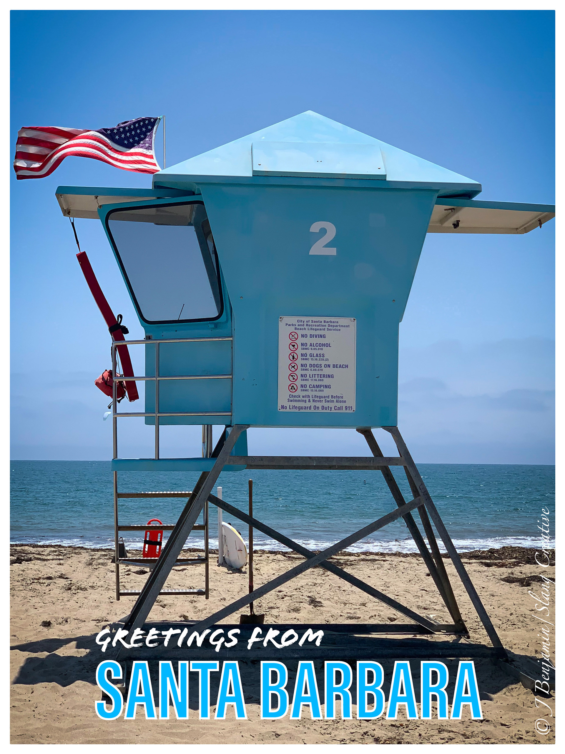 Lifeguard Tower - Santa Barbara CA