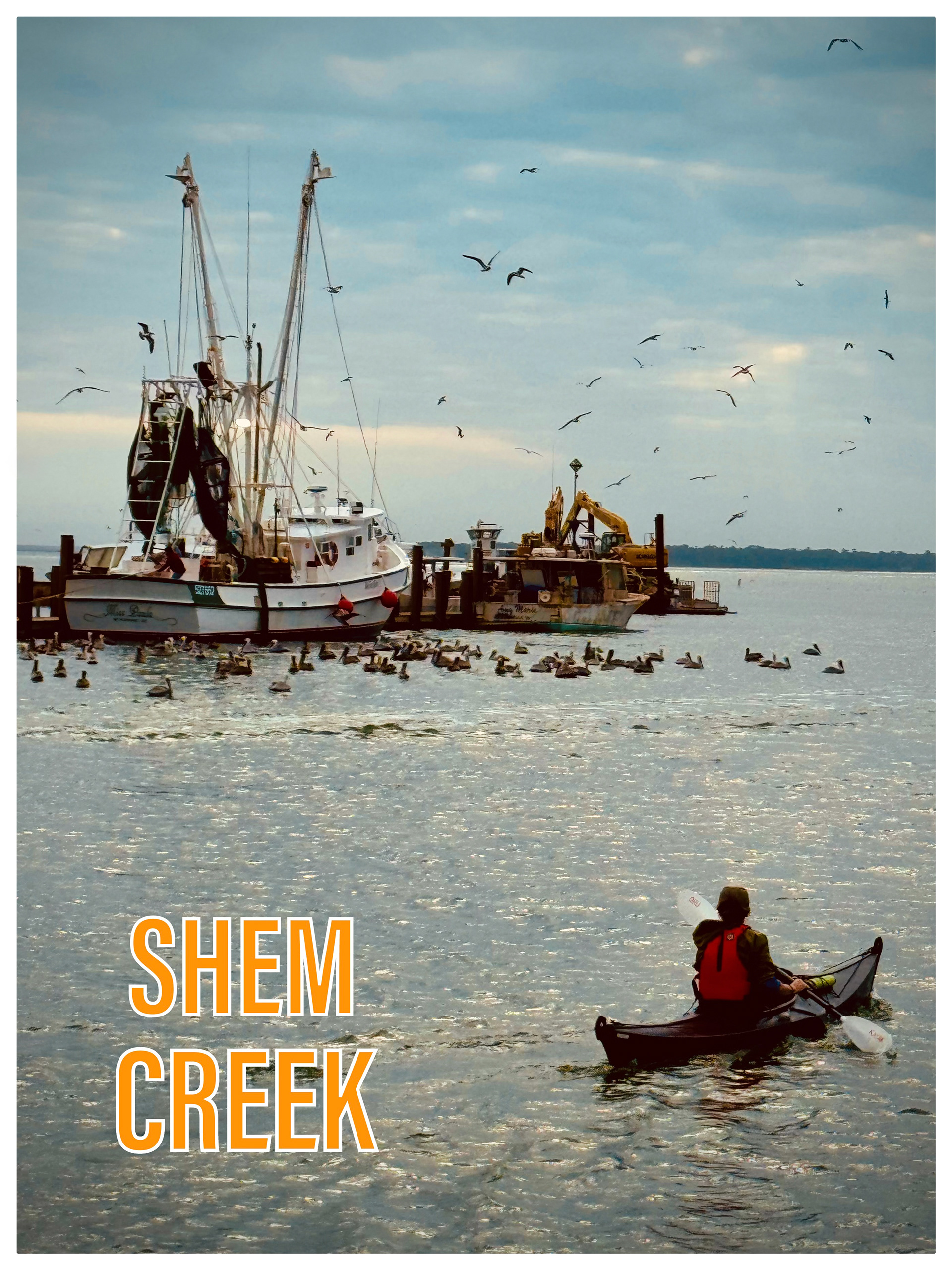 Shrimp Boat Feast - Shem Creek, SC