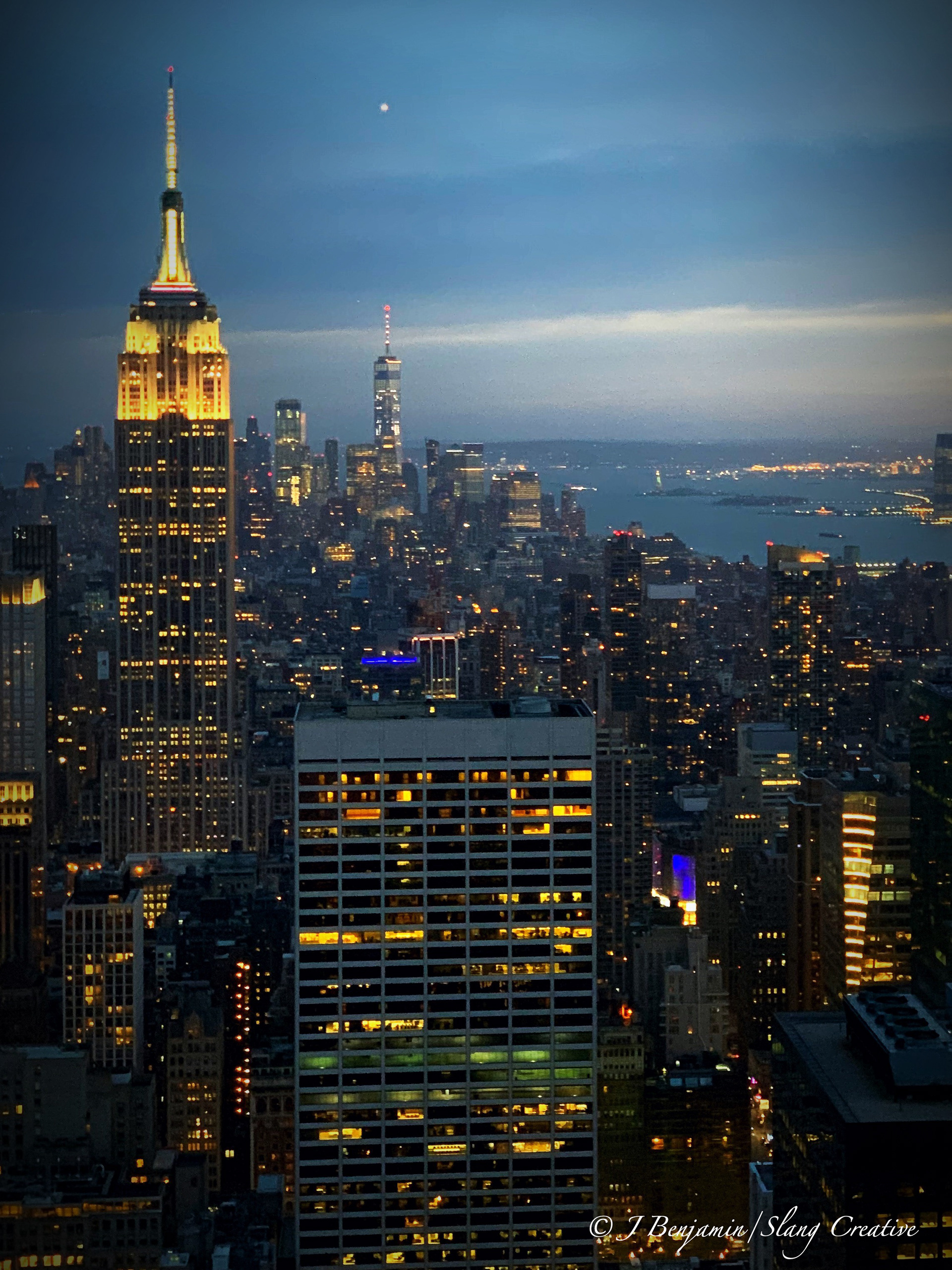 Empire State At Dusk - New York NY