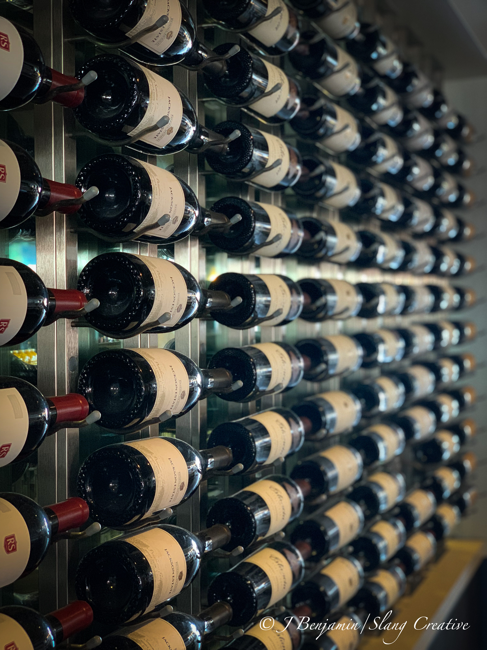 Stacked Wine Bottles - Monterey CA