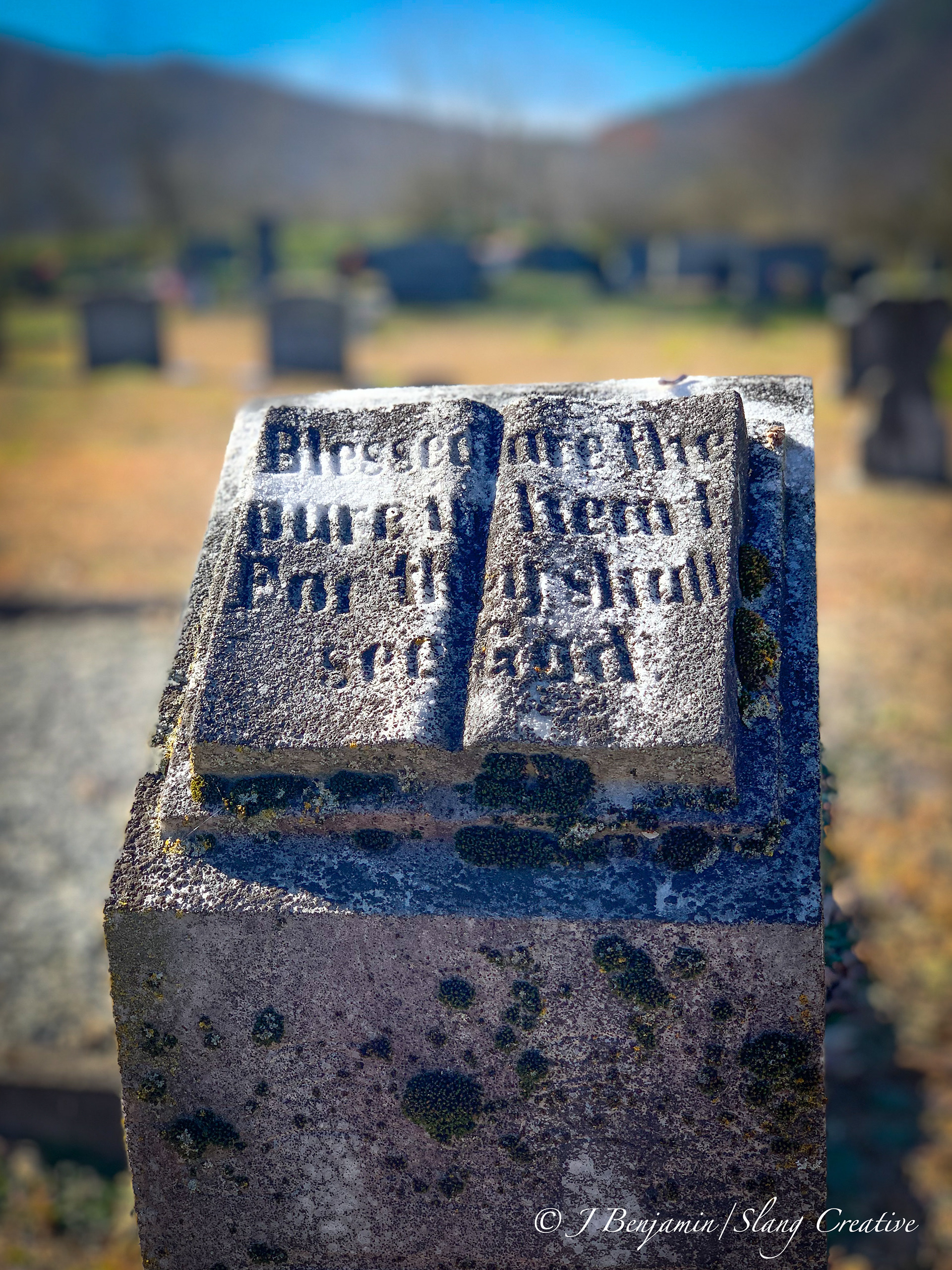 Beatitudes At Graveside - Rabun Gap GA