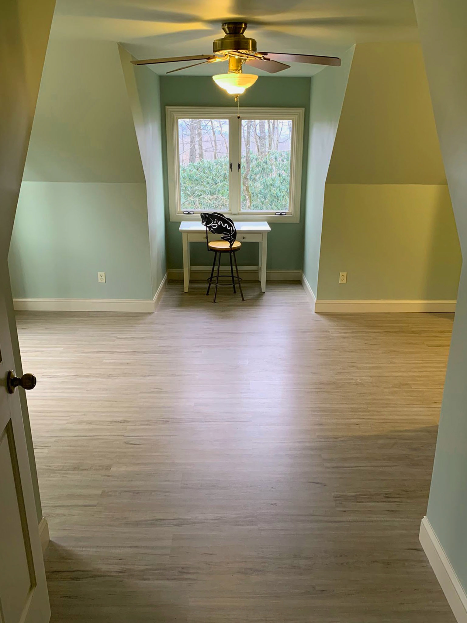 Completed Office in Attic 
