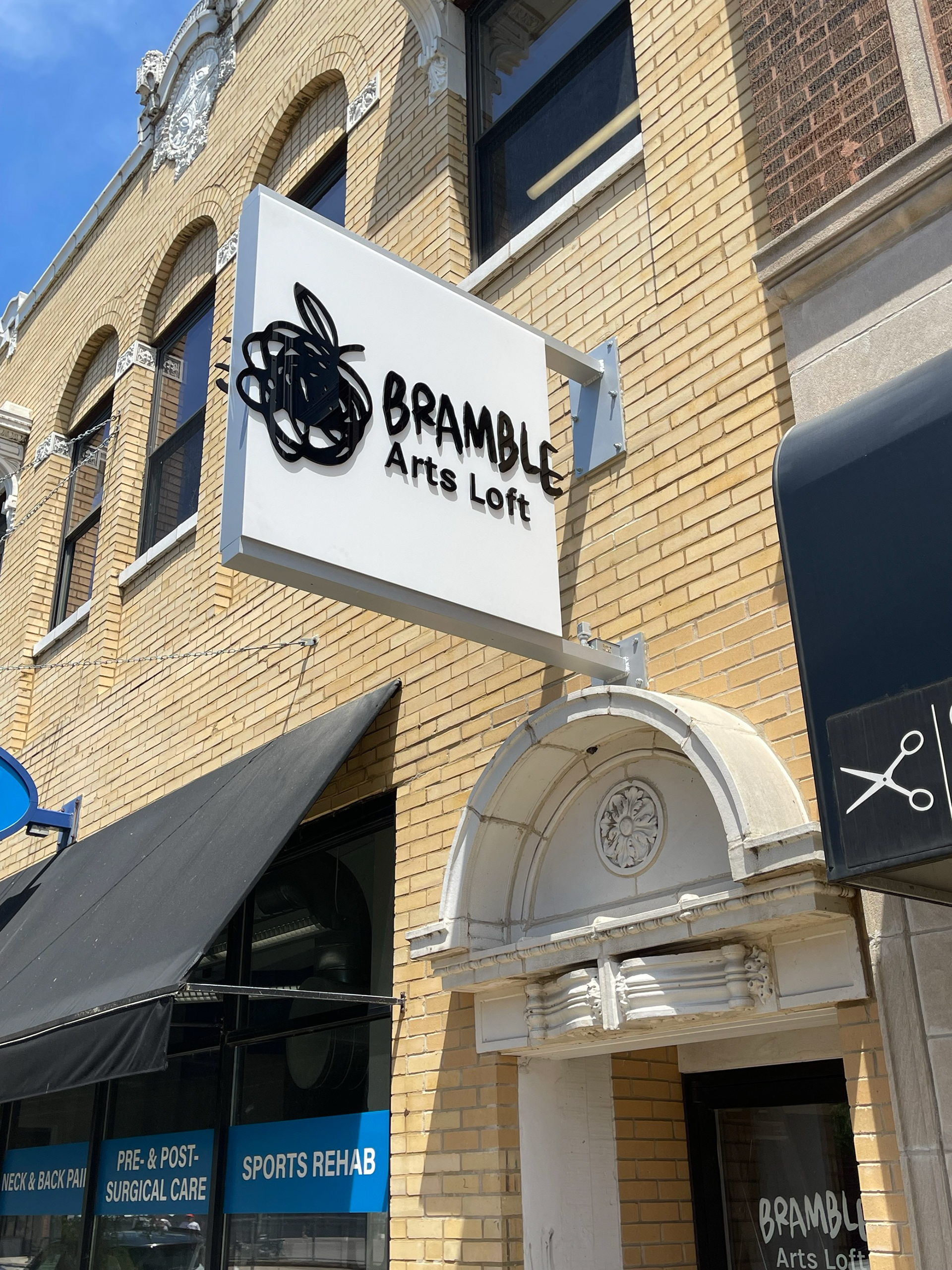 Non-Illuminated Blade Sign