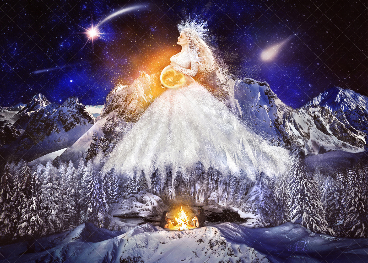 Yule. The birth of the Sun.