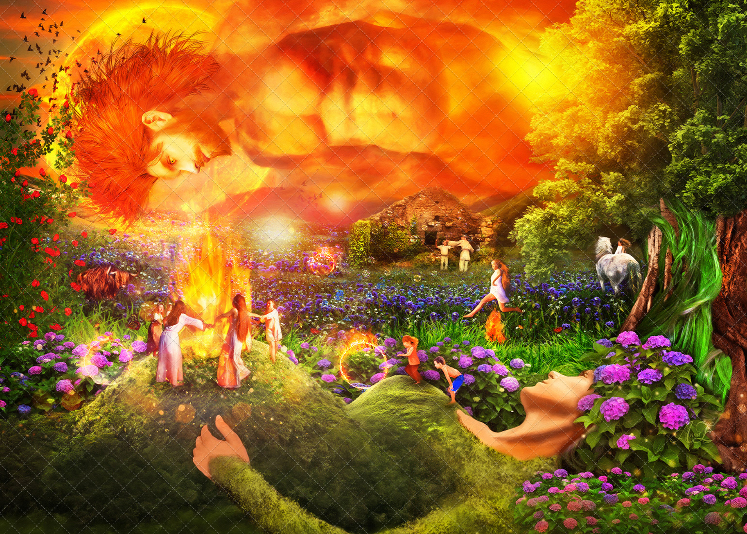 Litha. Midsummer.