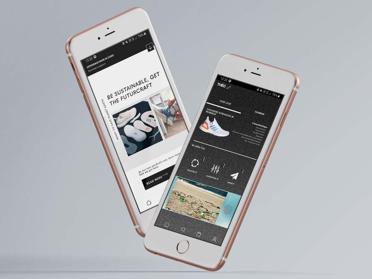 Application smartphone