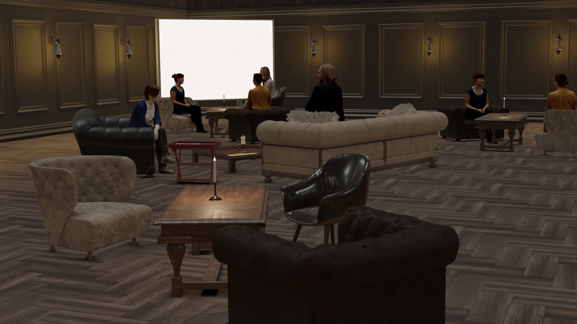 3D - lounge #1