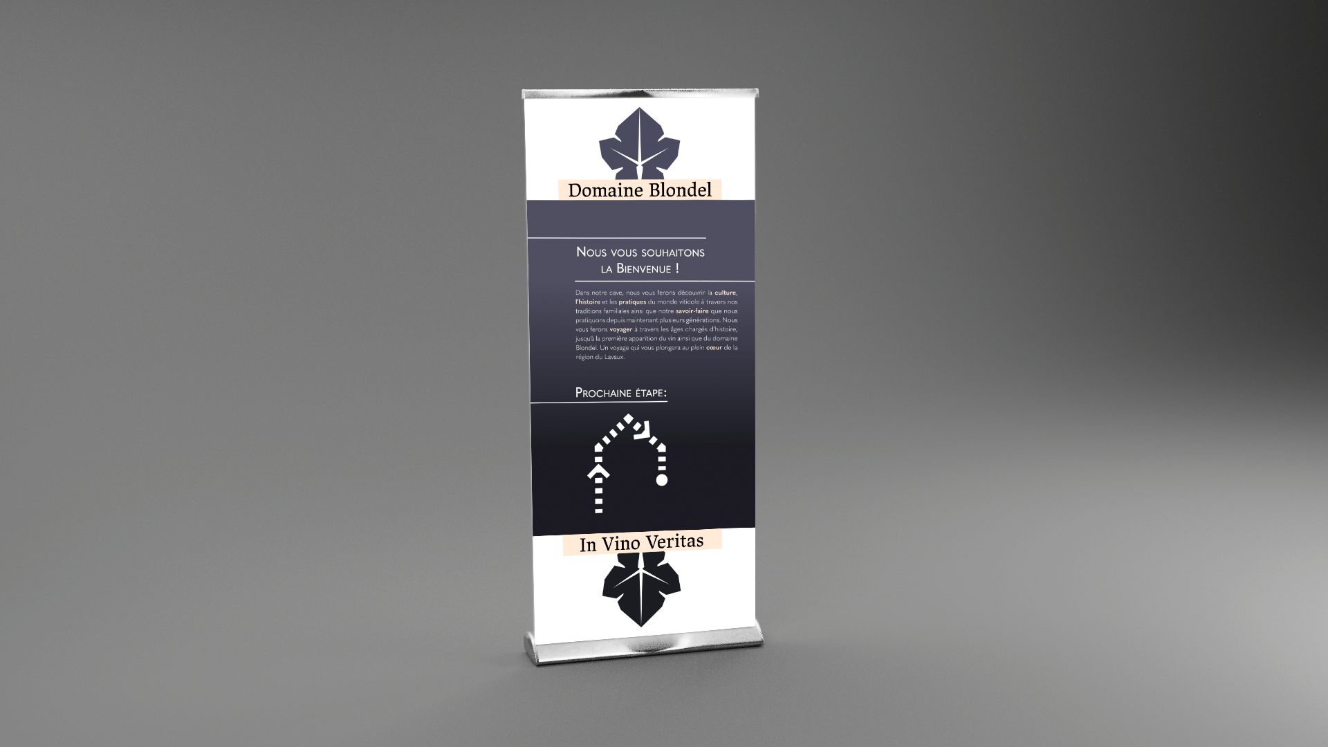 Signalétique #2 - Roll-up parcours client