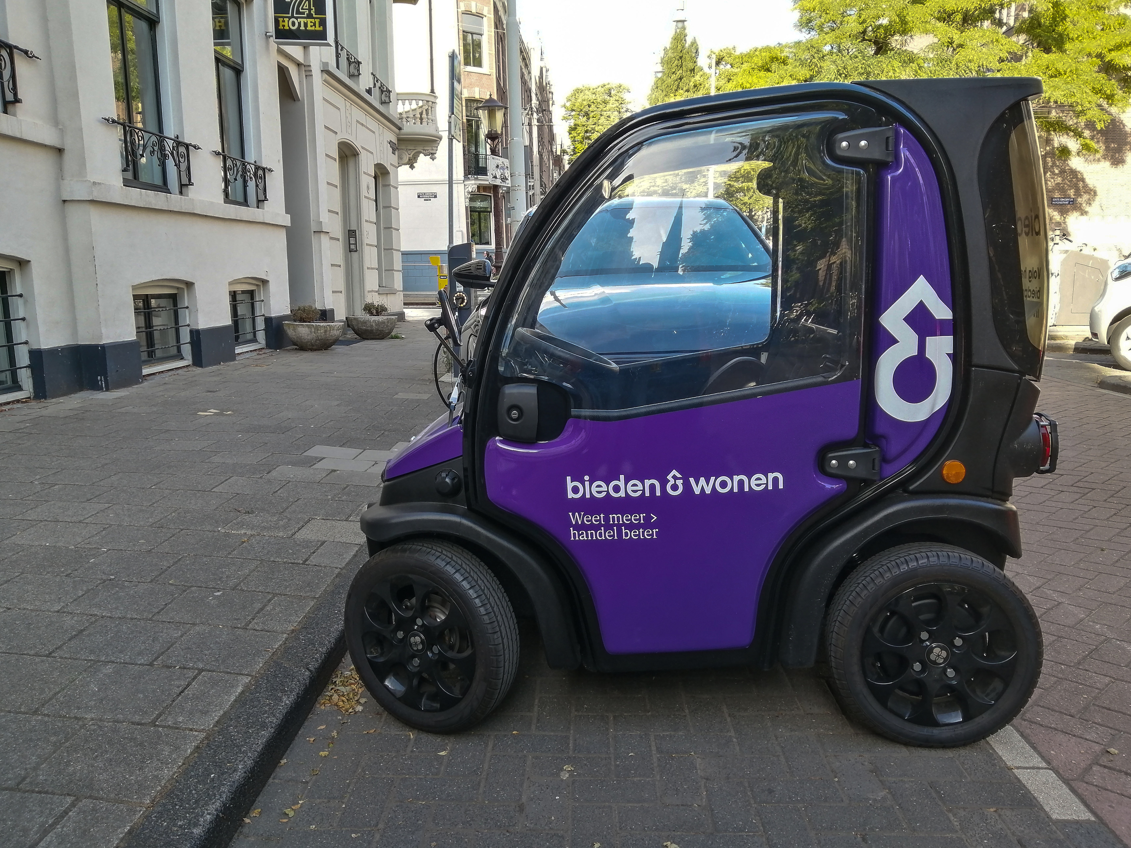 Electric car, Amsterdam