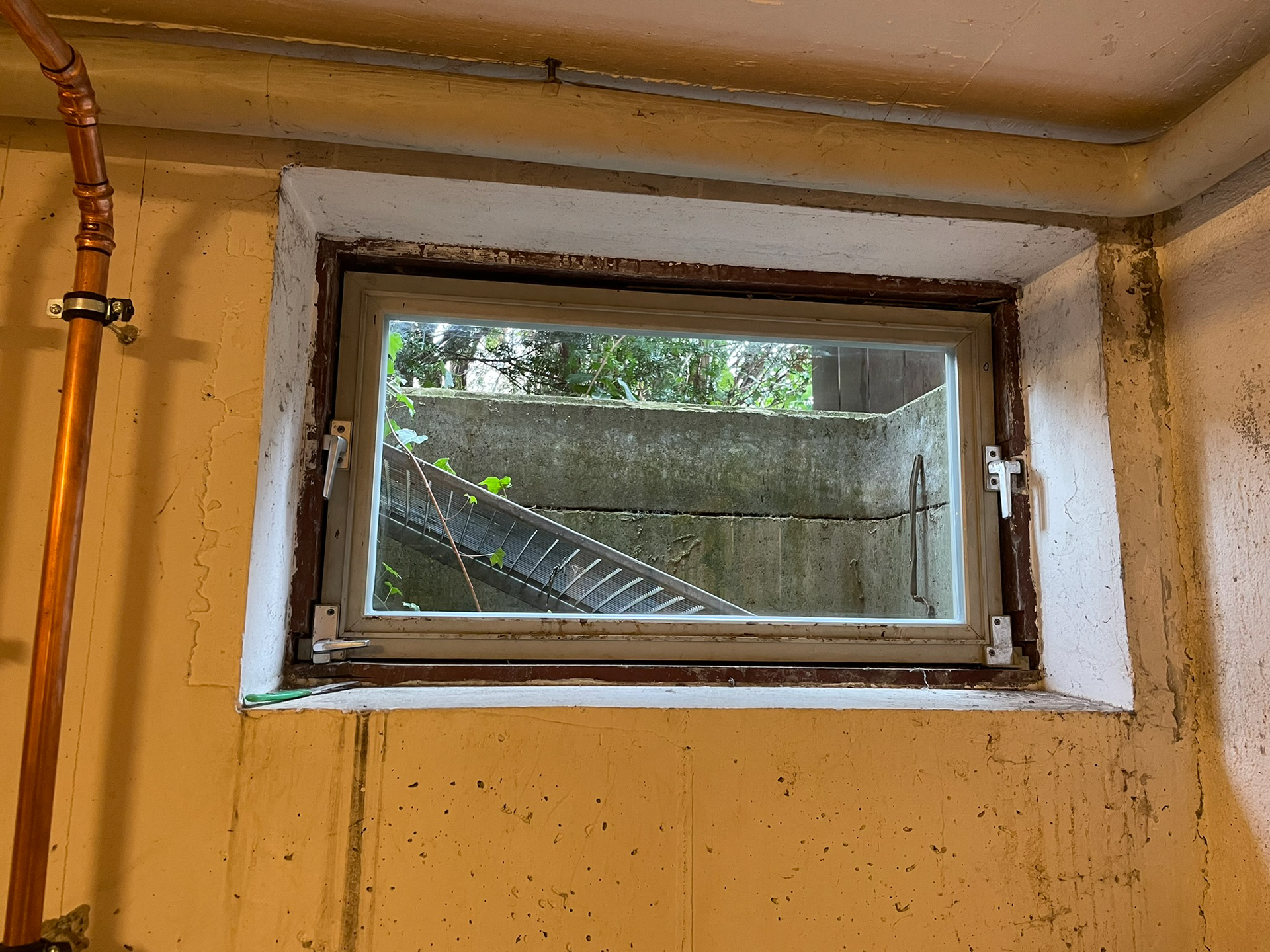 Fenster innen und außen neu versiegelt