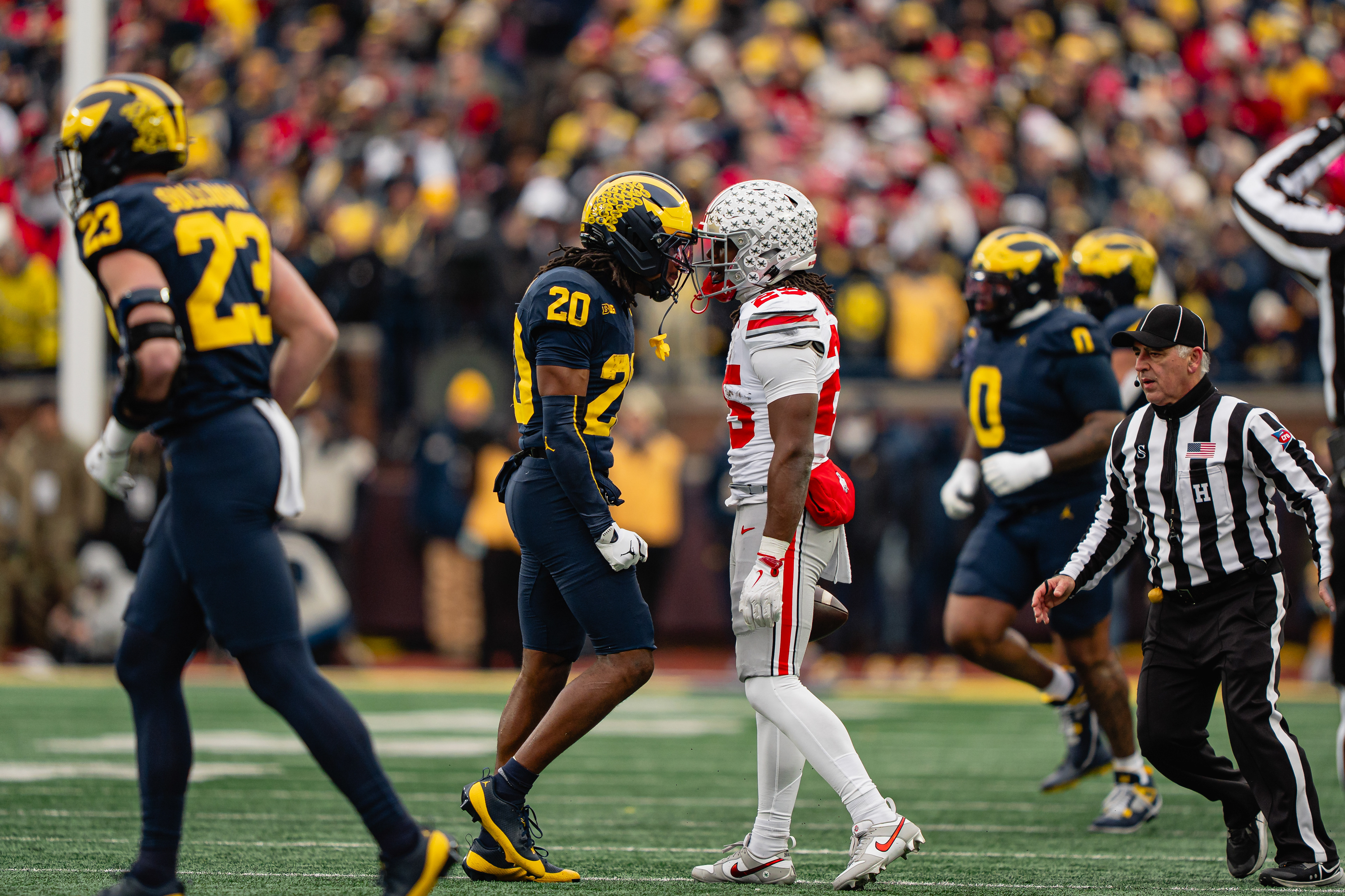 Bo Jackson, Head-to-head with a Michigan player | November 29, 2025