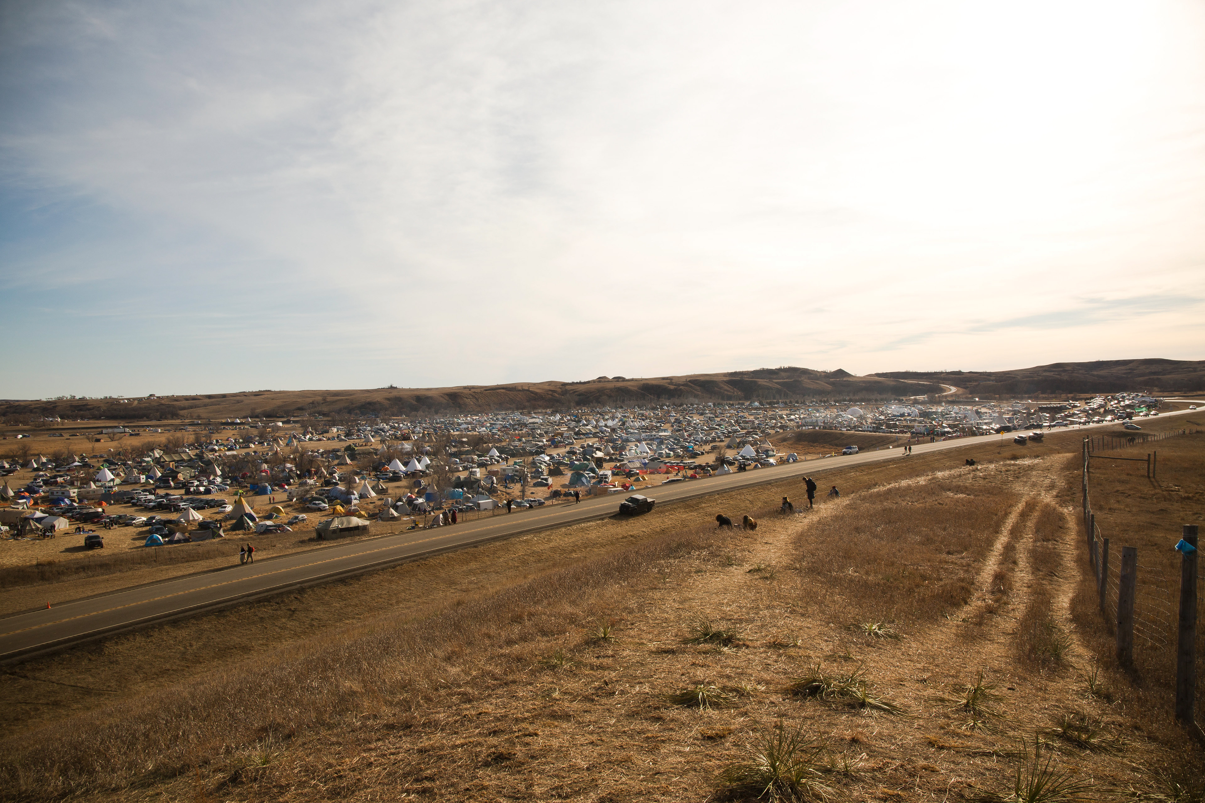 Oceti Sakowin from a distance.