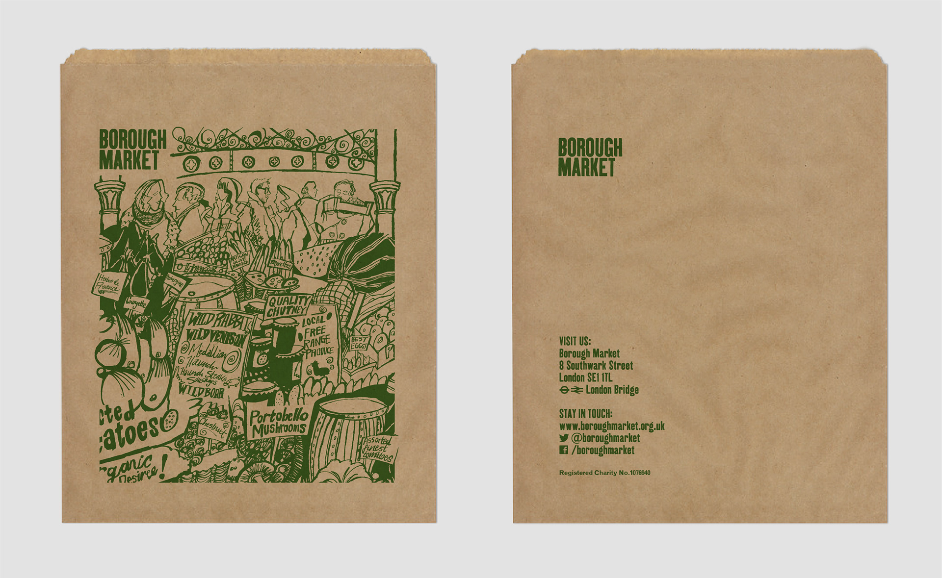 Borough Market Identity Update by Pete Gibbons