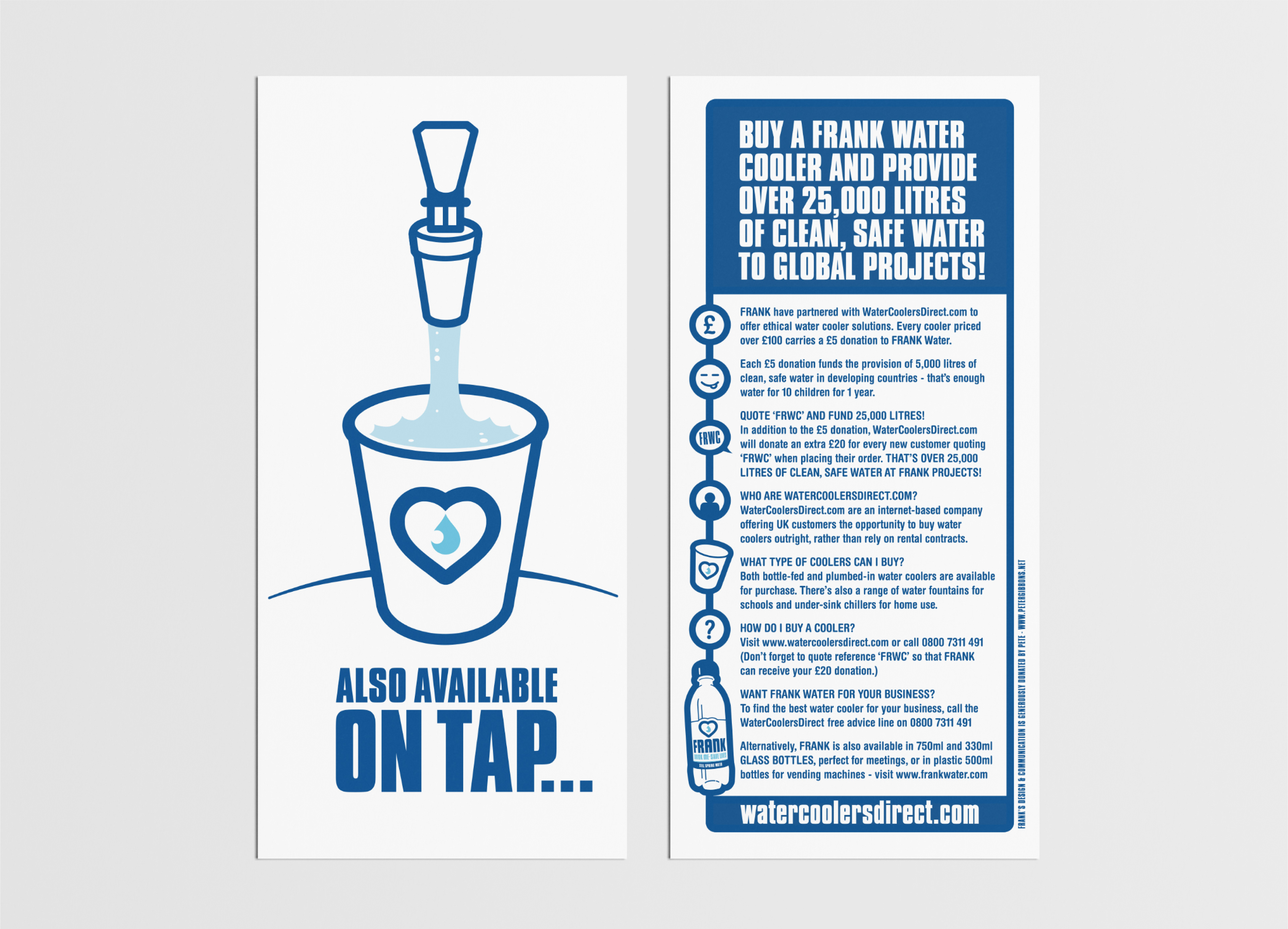 Frank Water design and illustration by Peter Gibbons