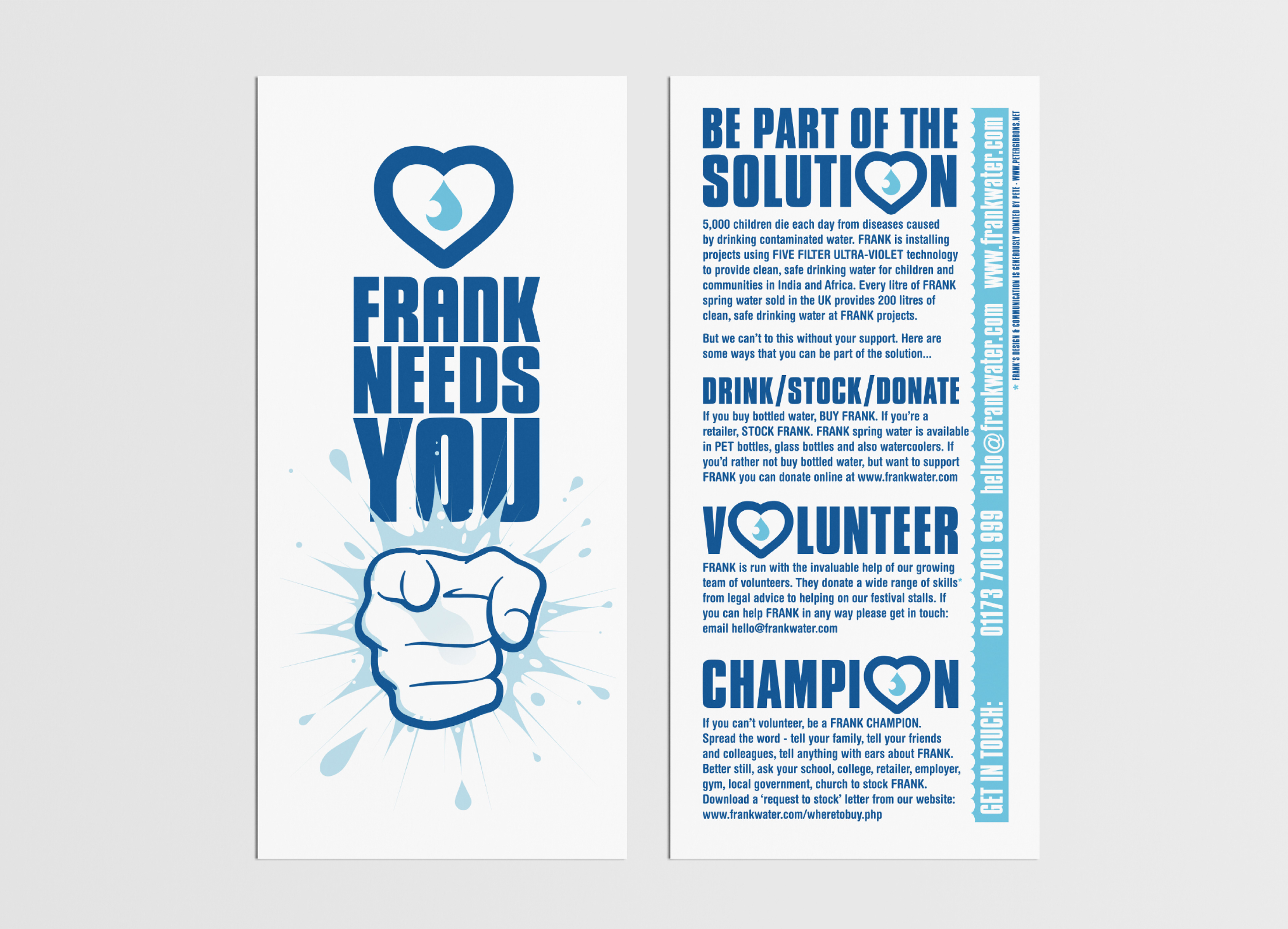 Frank Water design and illustration by Peter Gibbons