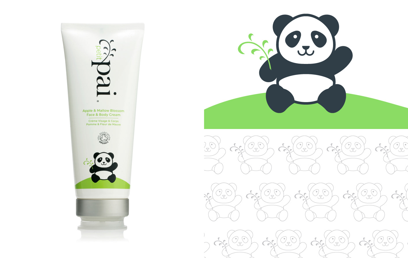 Petit Pai identity and packaging design by Peter Gibbons