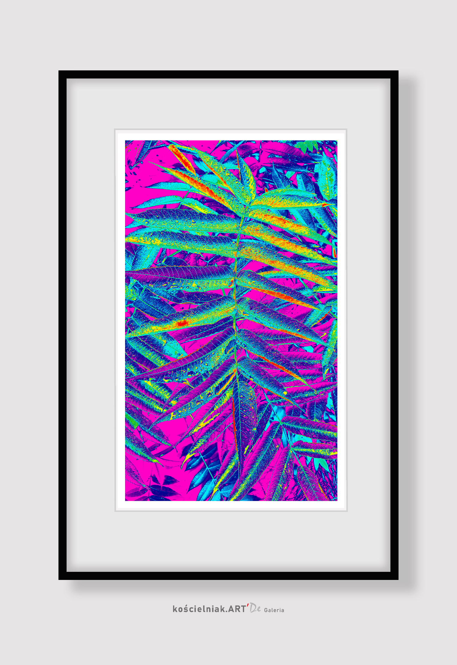 LIŚCIE blue '2020__45x76,5_48x79.5__40I40