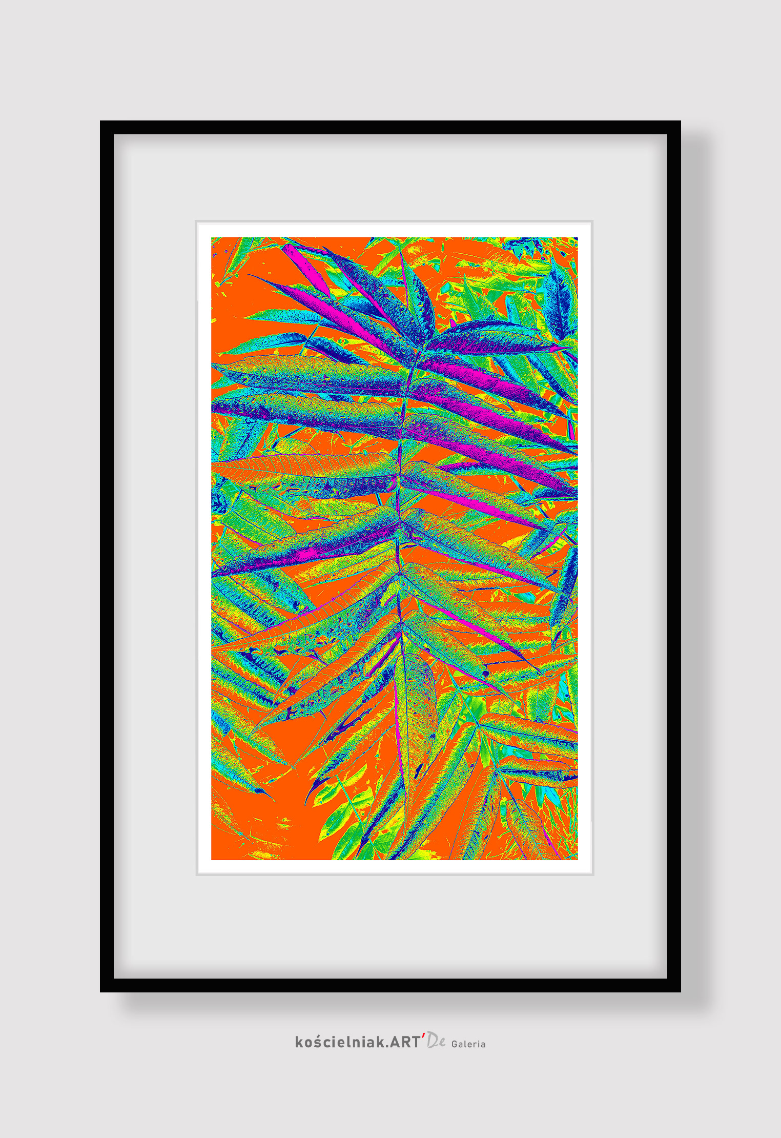 LIŚCIE orange '2020__ 45x76,5_48x79.5__40I40