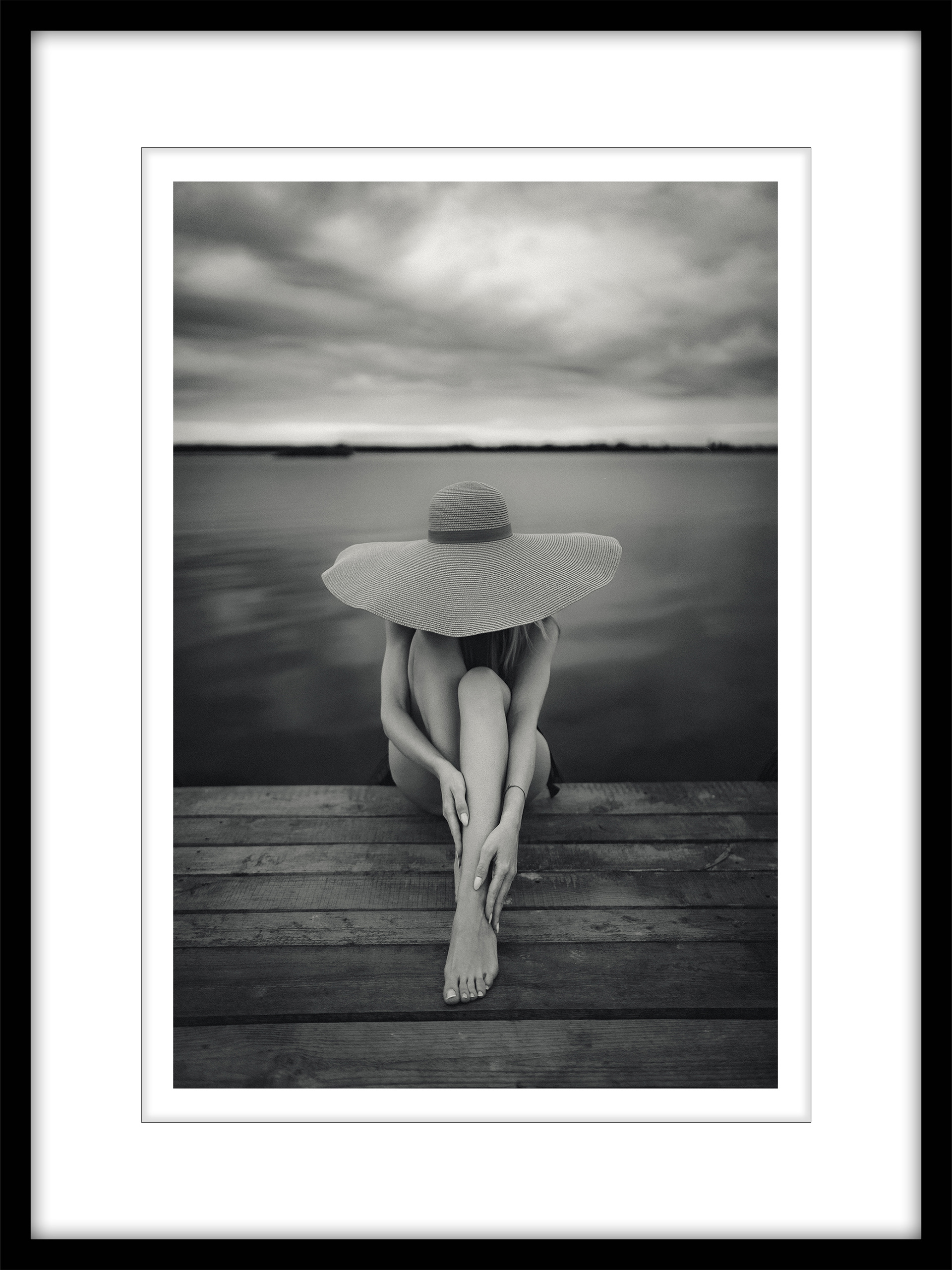 dziewczyna w kapeluszu / cb